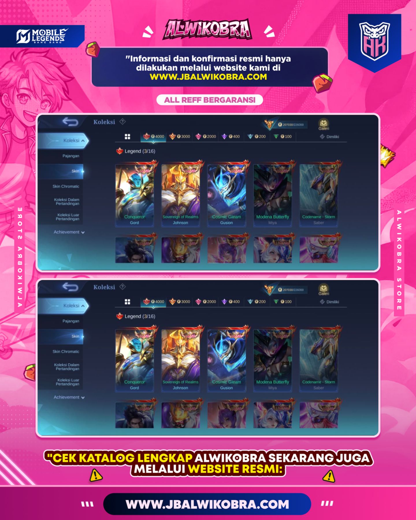 MOBILE LEGEND R126 3