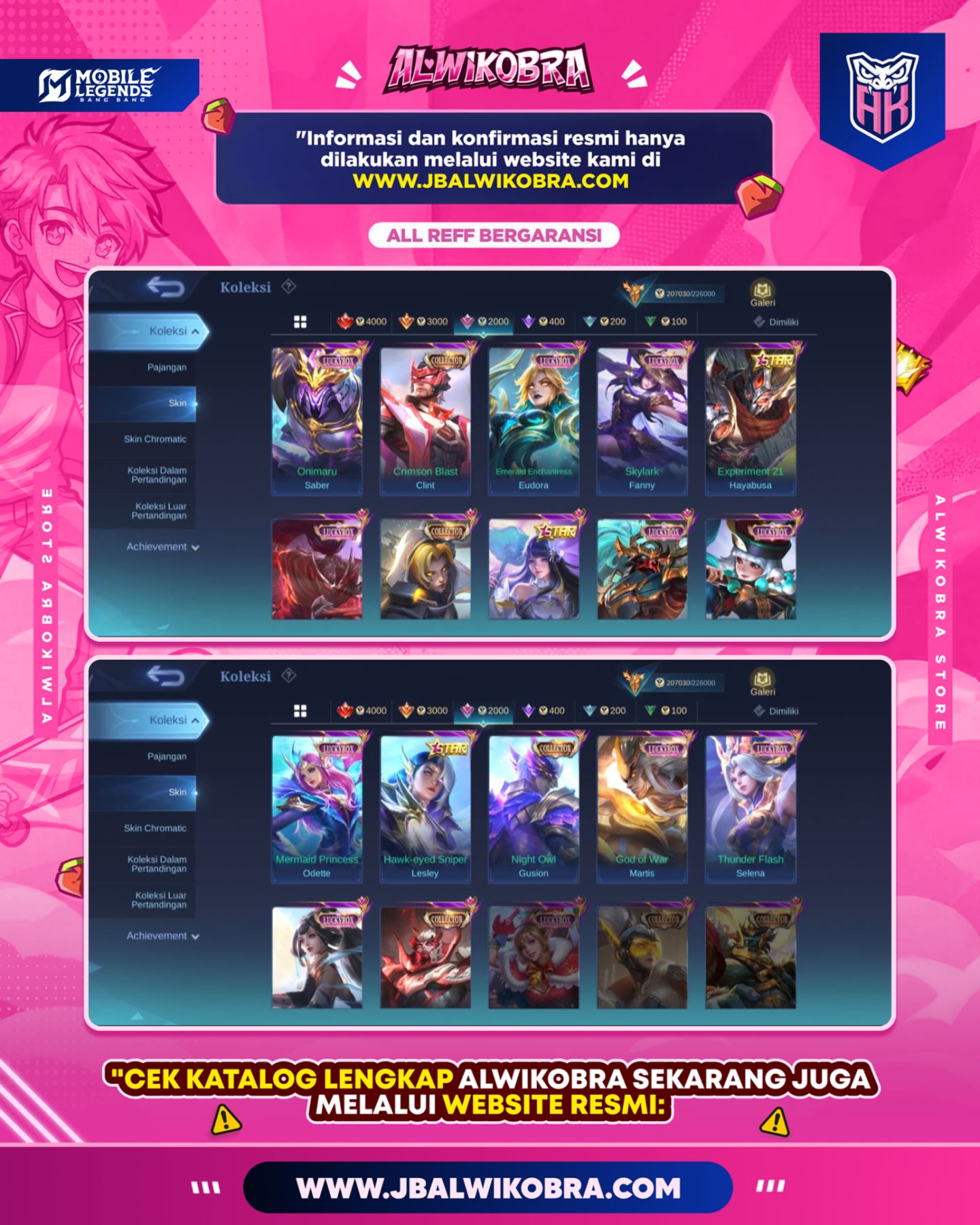 MOBILE LEGEND R126 5