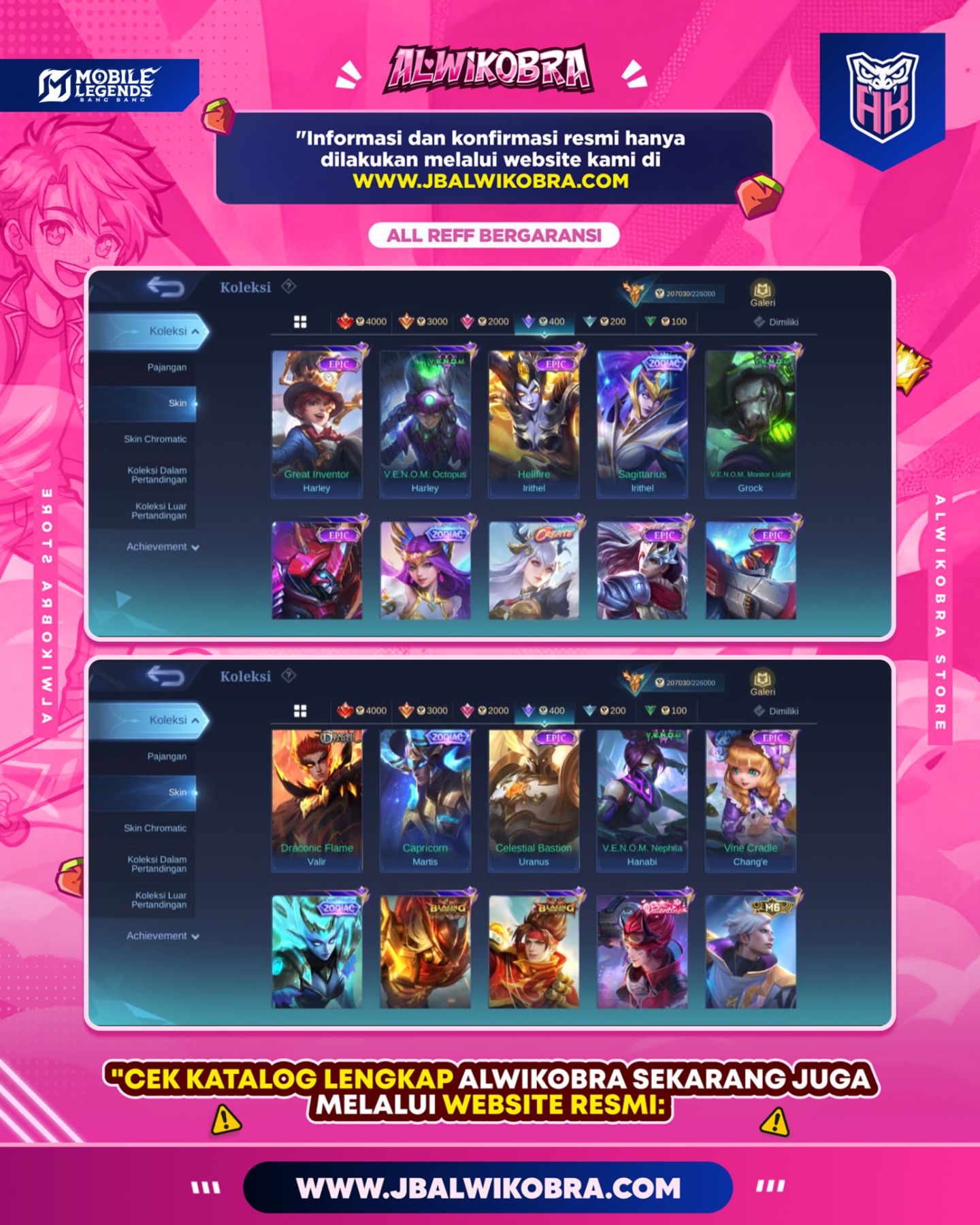 MOBILE LEGEND R126 6