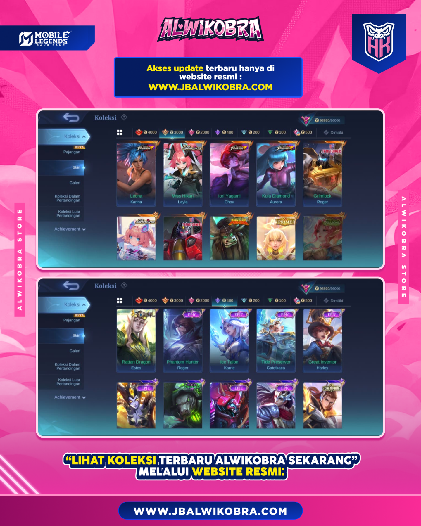 MOBILE LEGEND R148 3