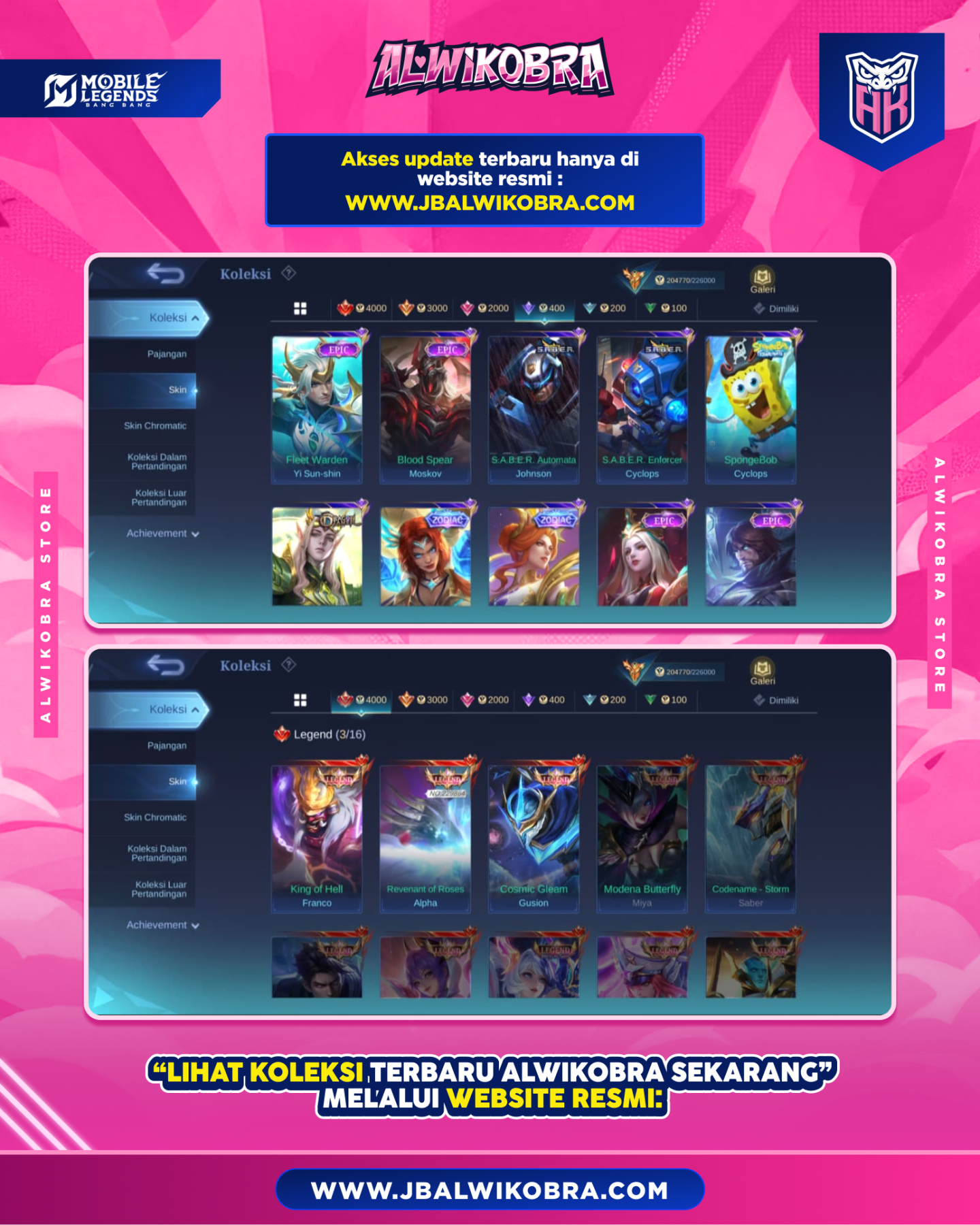 MOBILE LEGEND R150 7