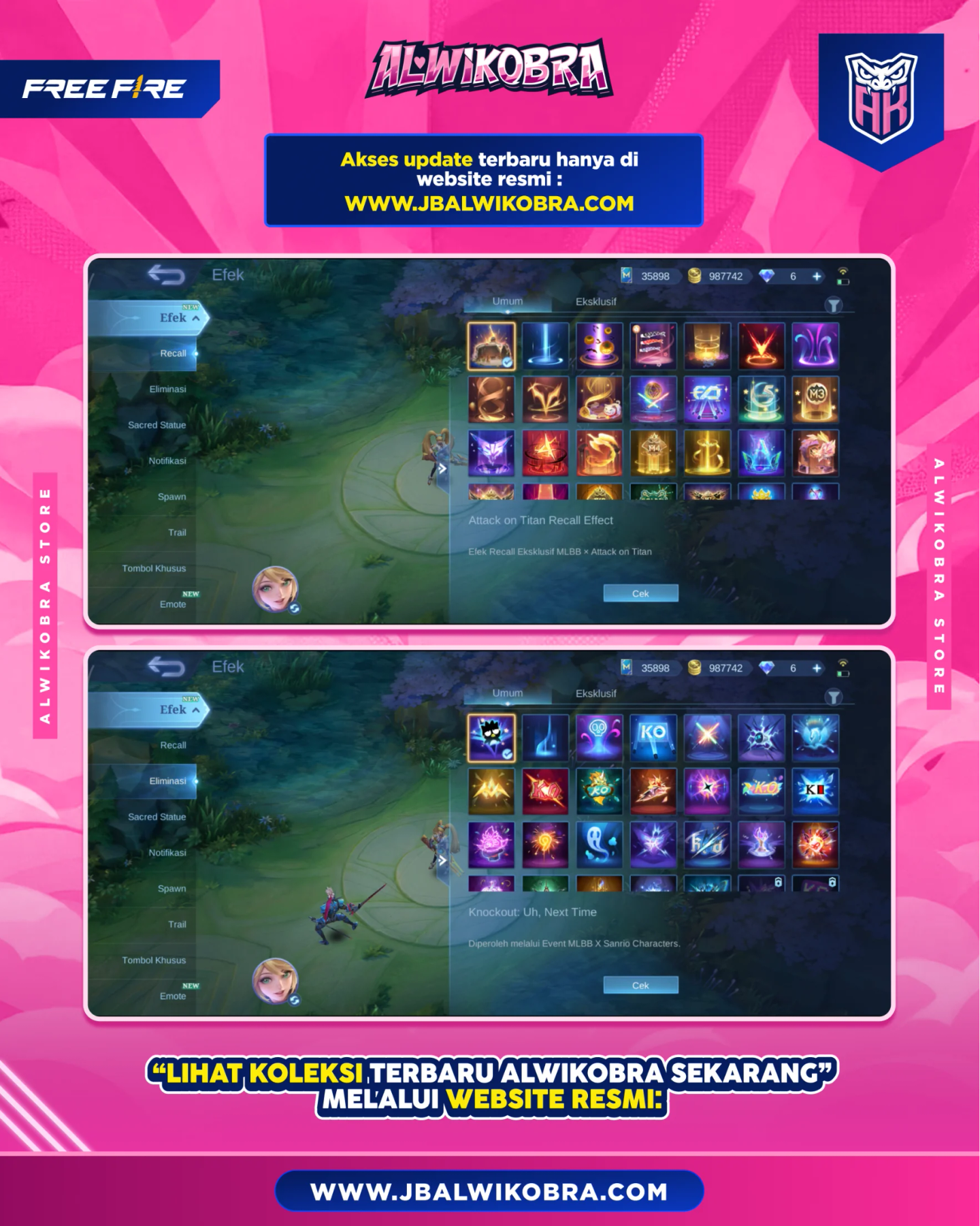 MOBILE LEGEND R157 8