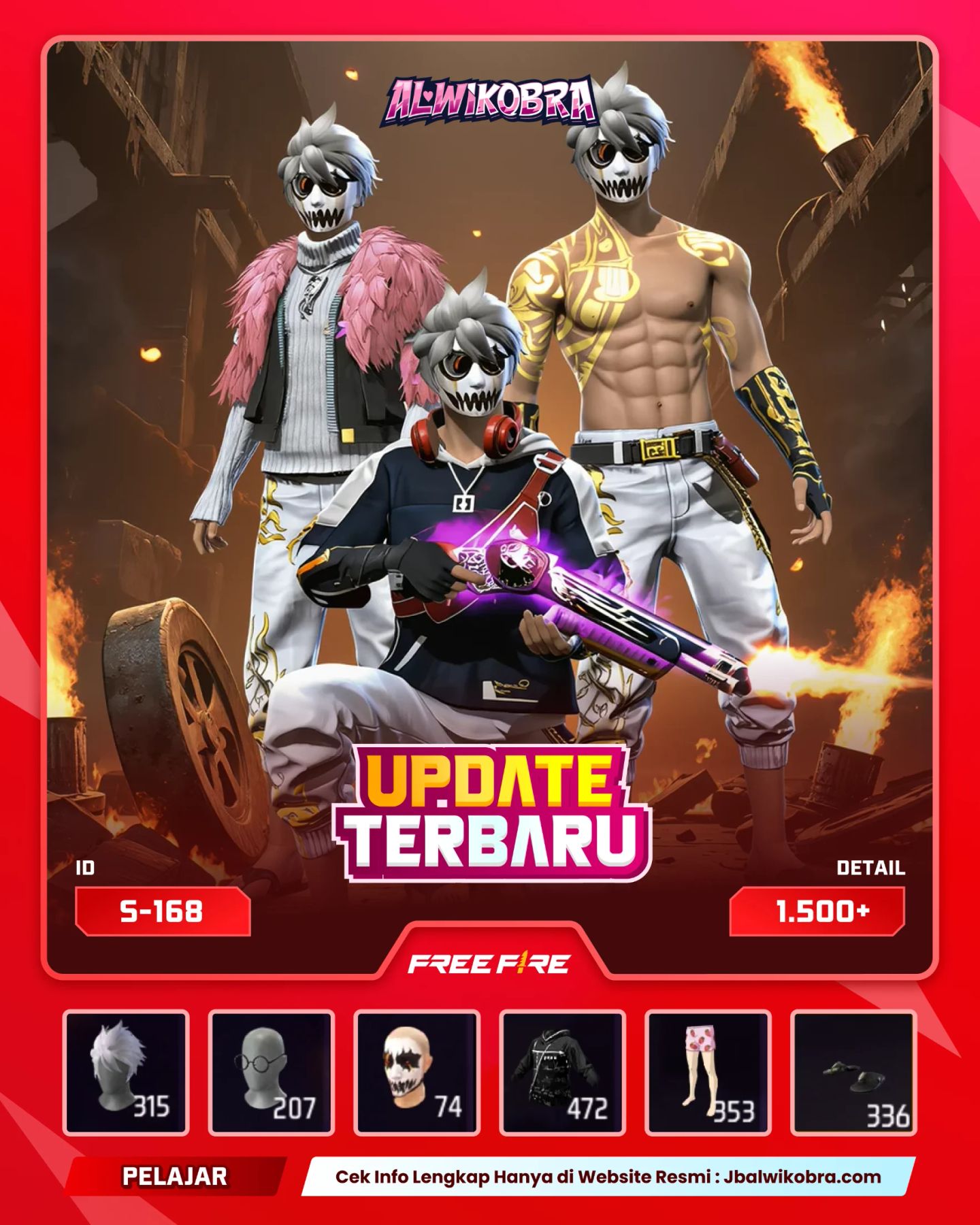 FREE FIRE S168
