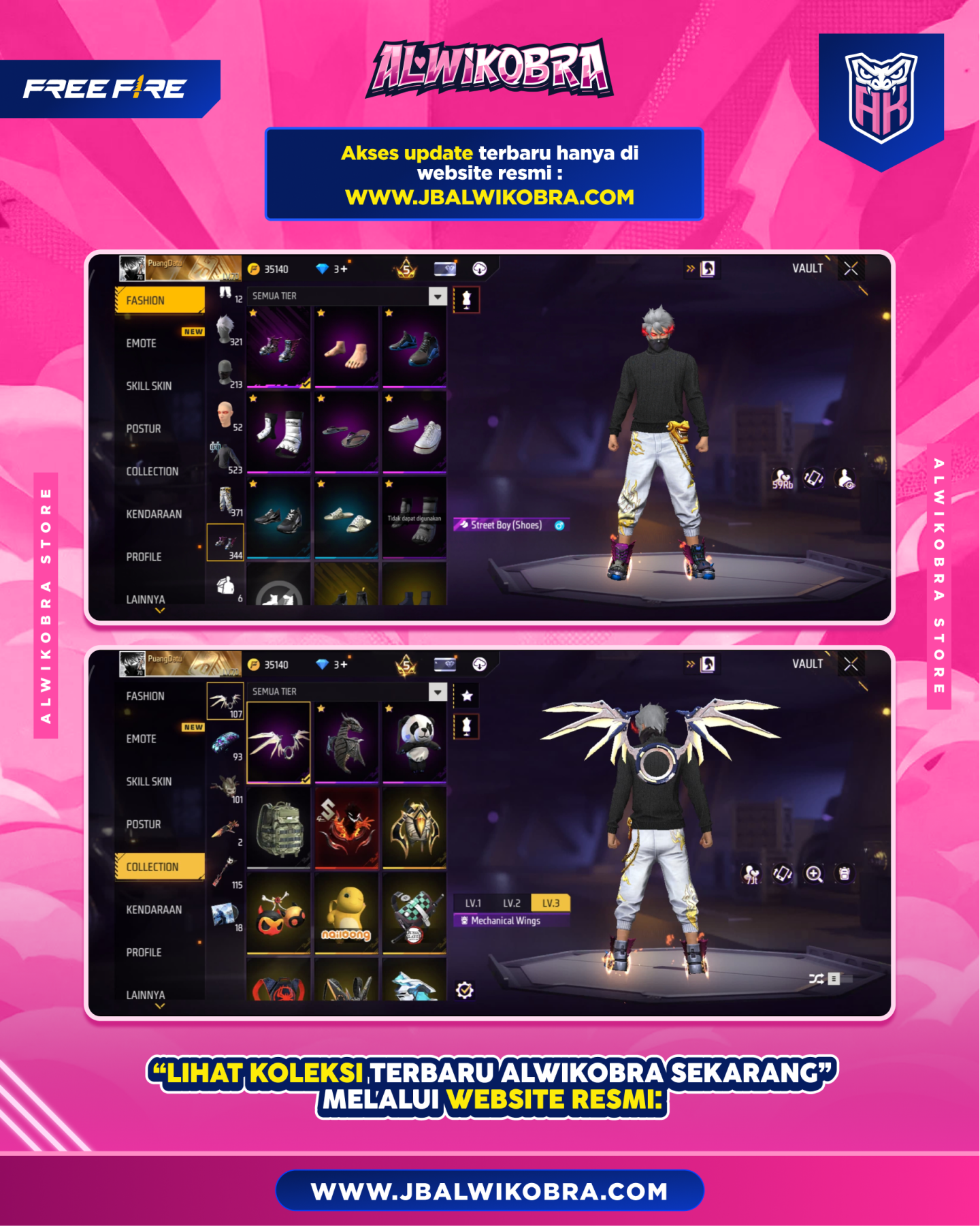 FREE FIRE 701 I 7