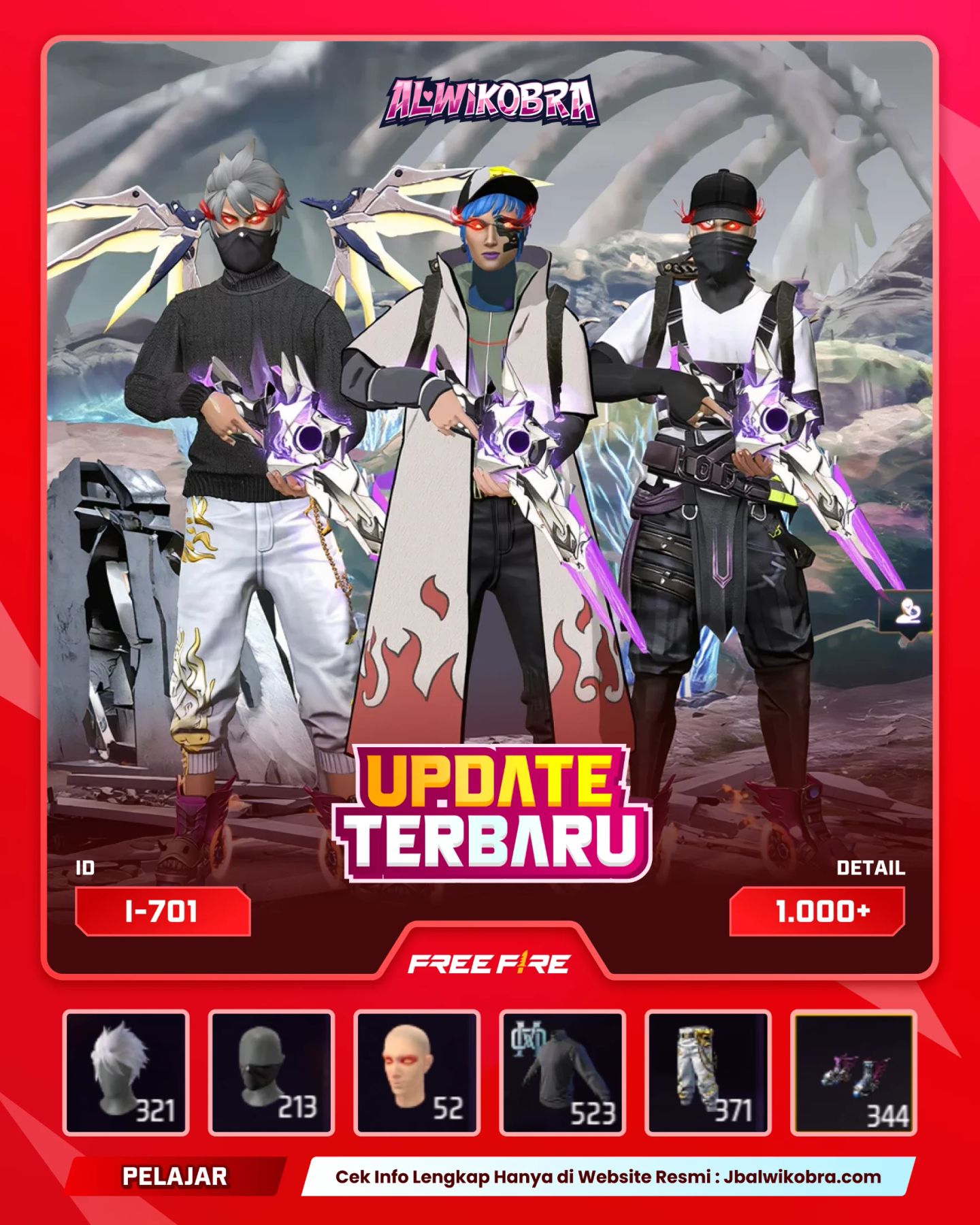 FREE FIRE 701 I