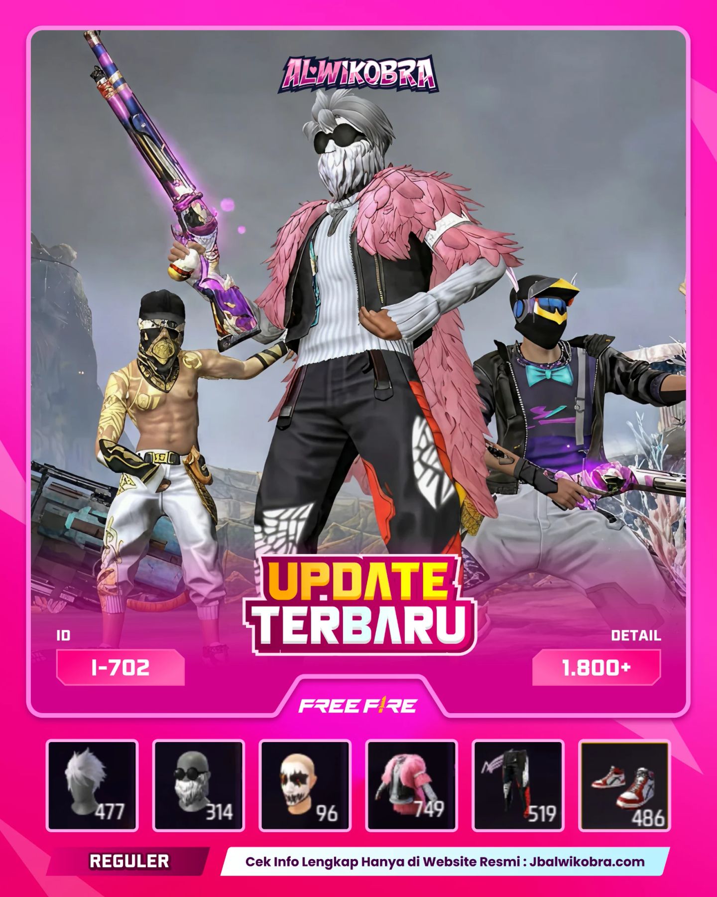 FREE FIRE 702 I