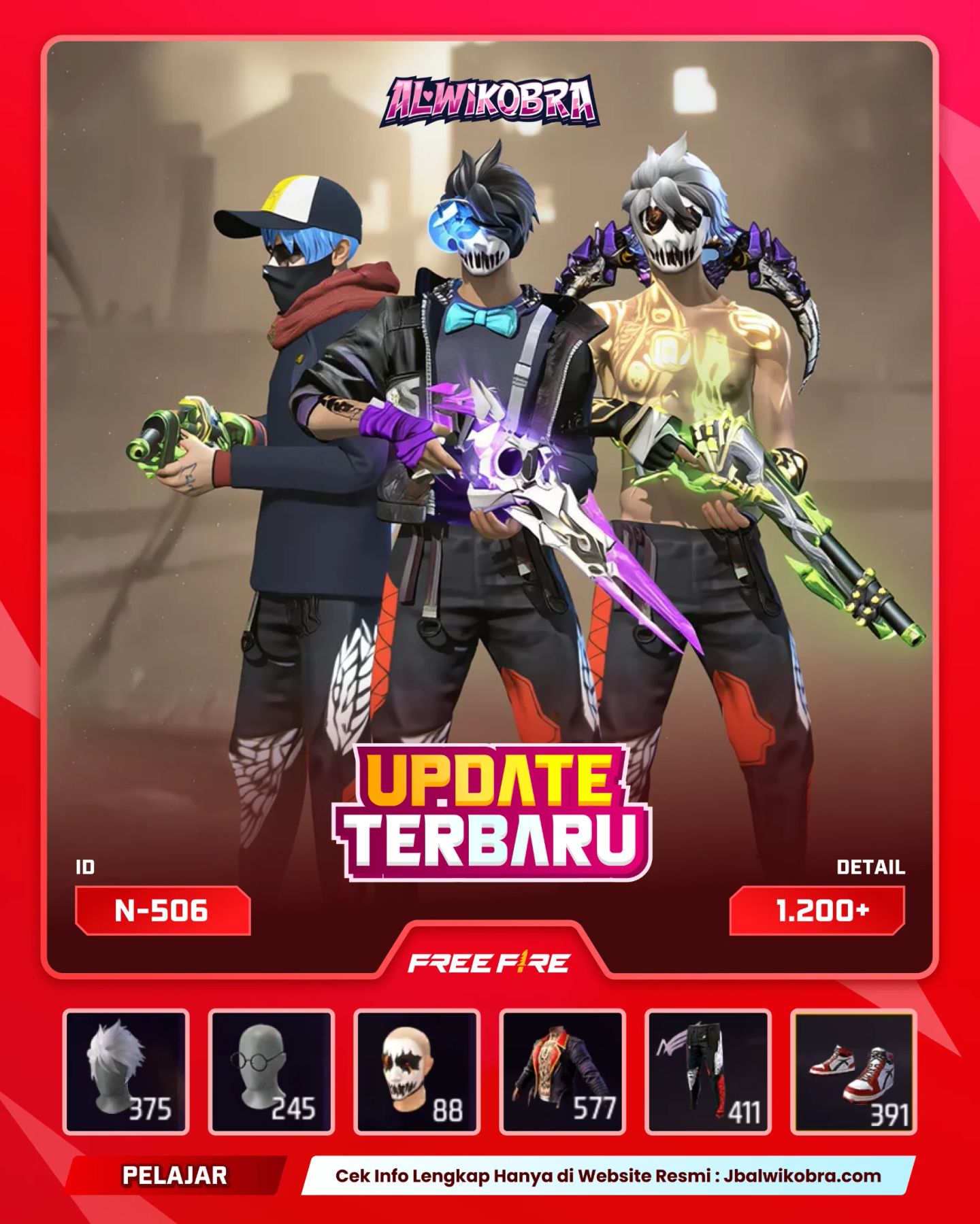 FREE FIRE N506