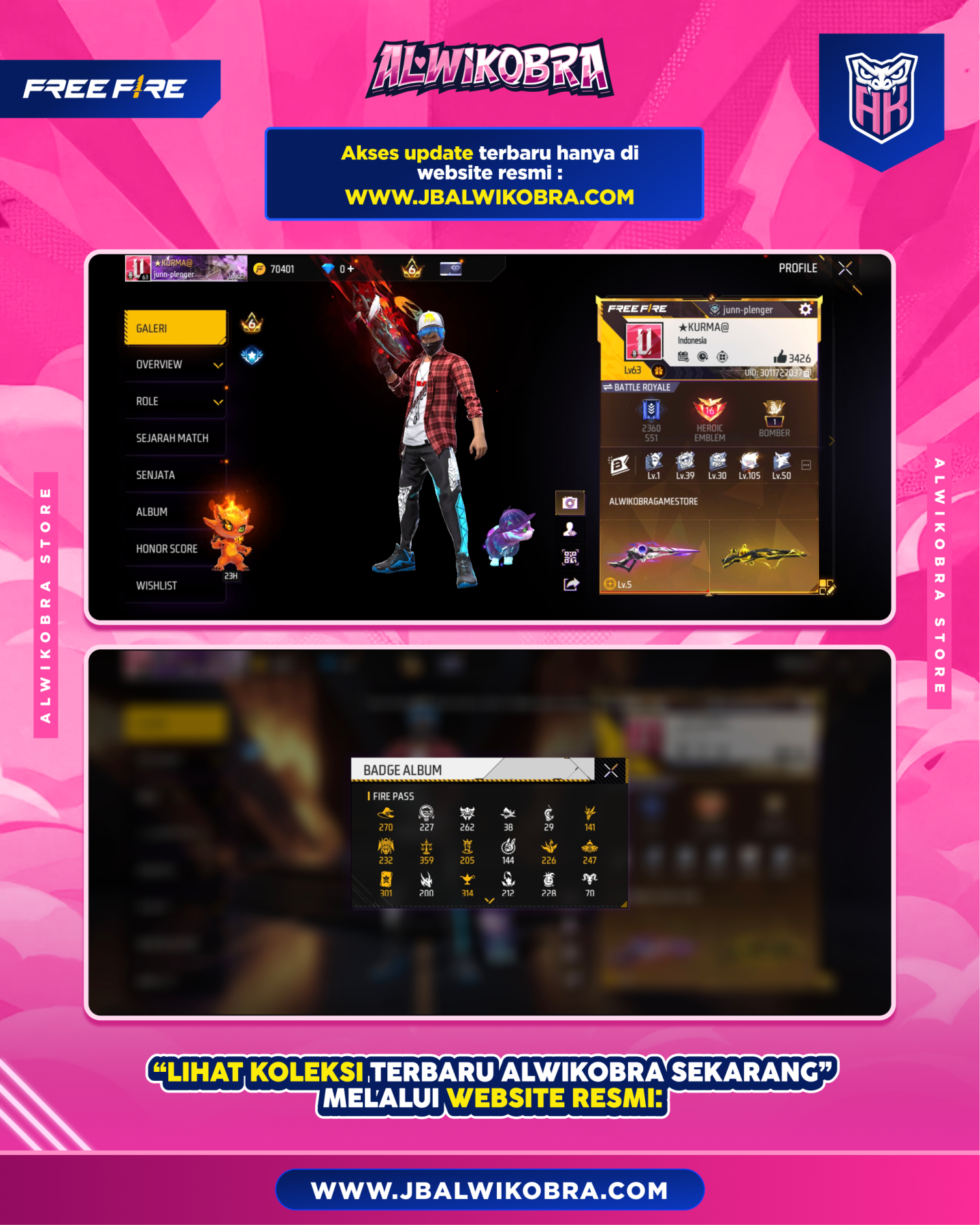 FREE FIRE N510 2