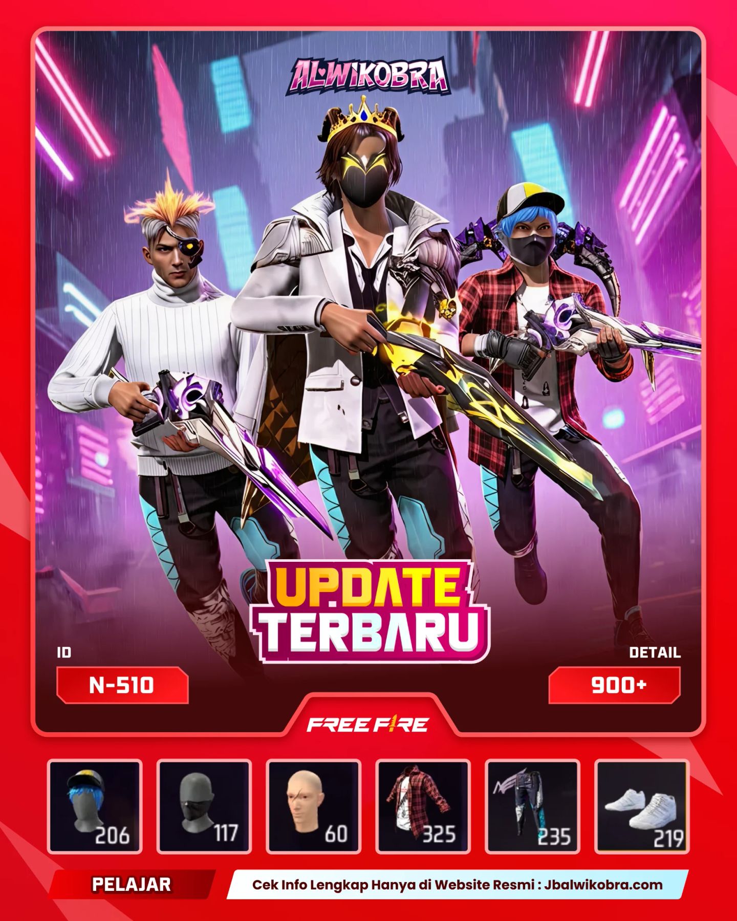 FREE FIRE N510