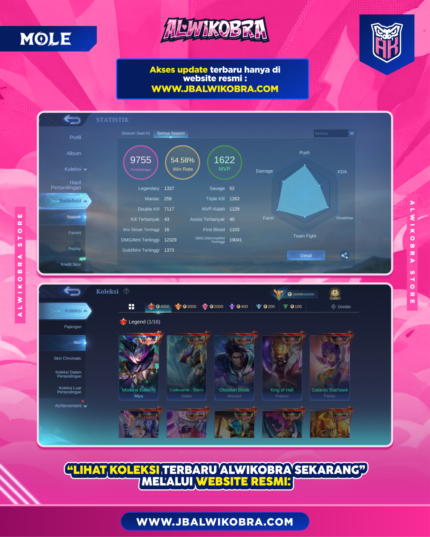 MOBILE LEGEND R160 3