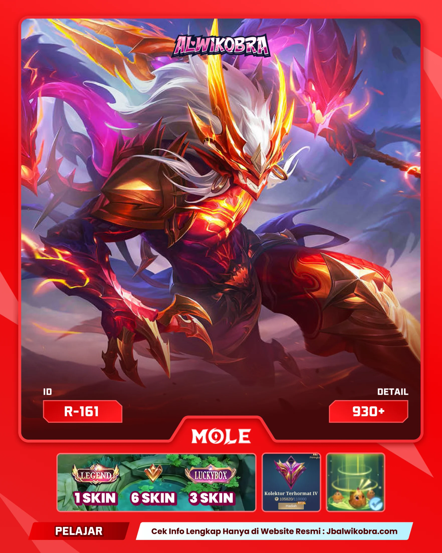 MOBILE LEGEND R161