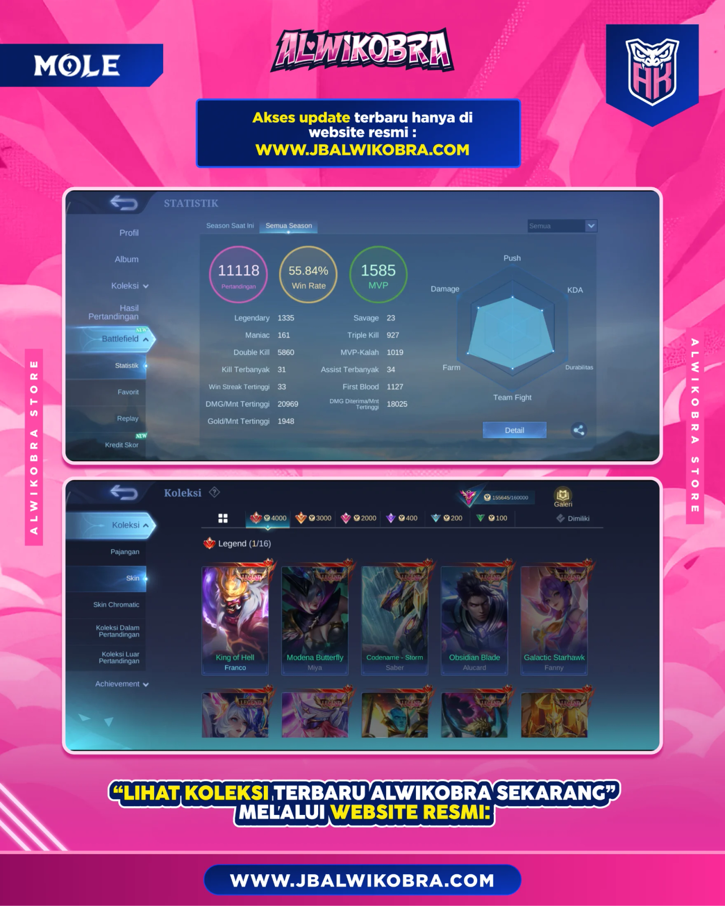 MOBILE LEGEND R159 3