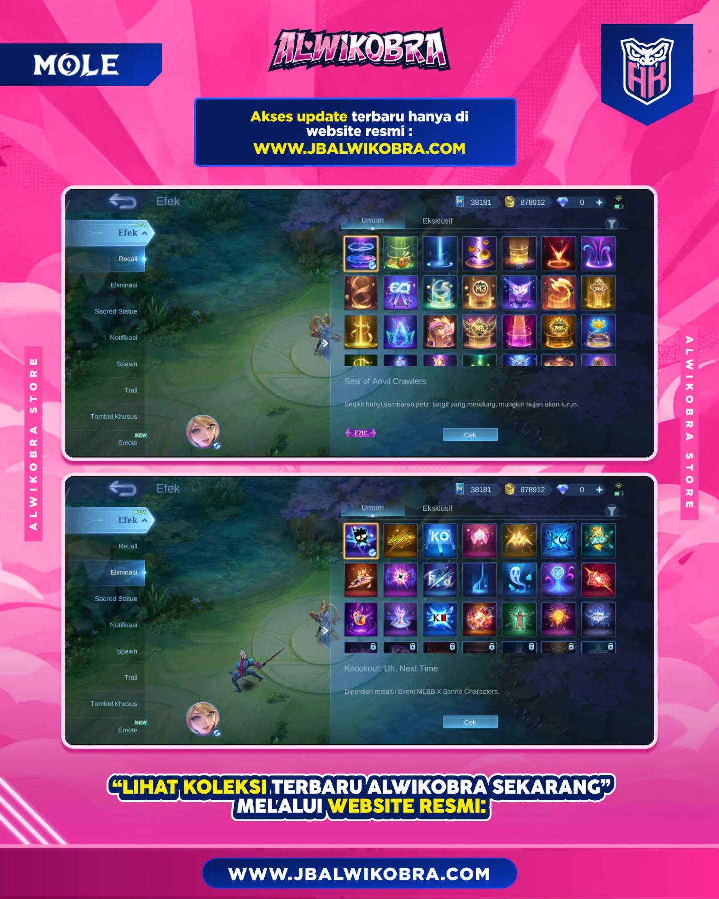 MOBILE LEGEND R159 9