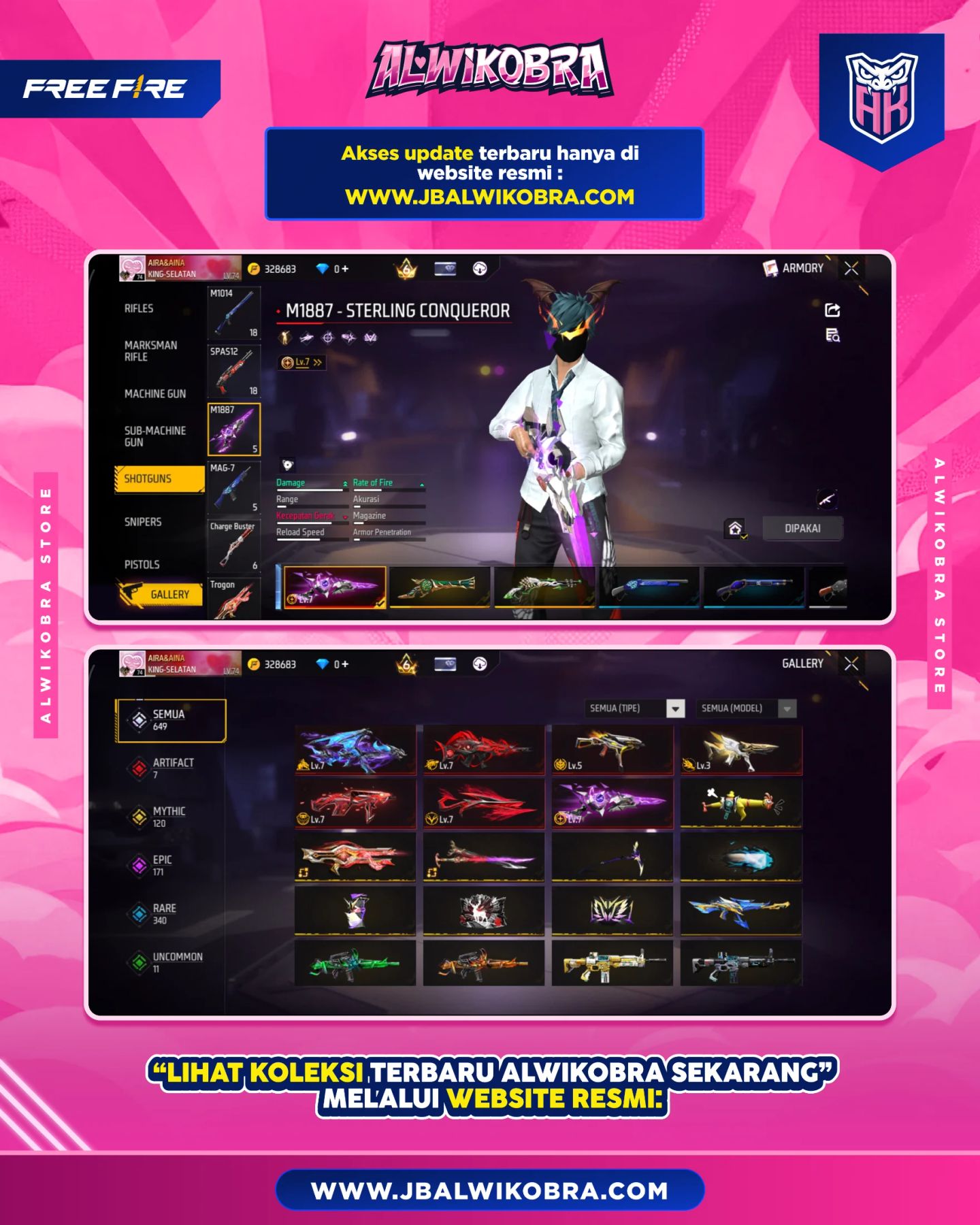 FREE FIRE 575 i 8