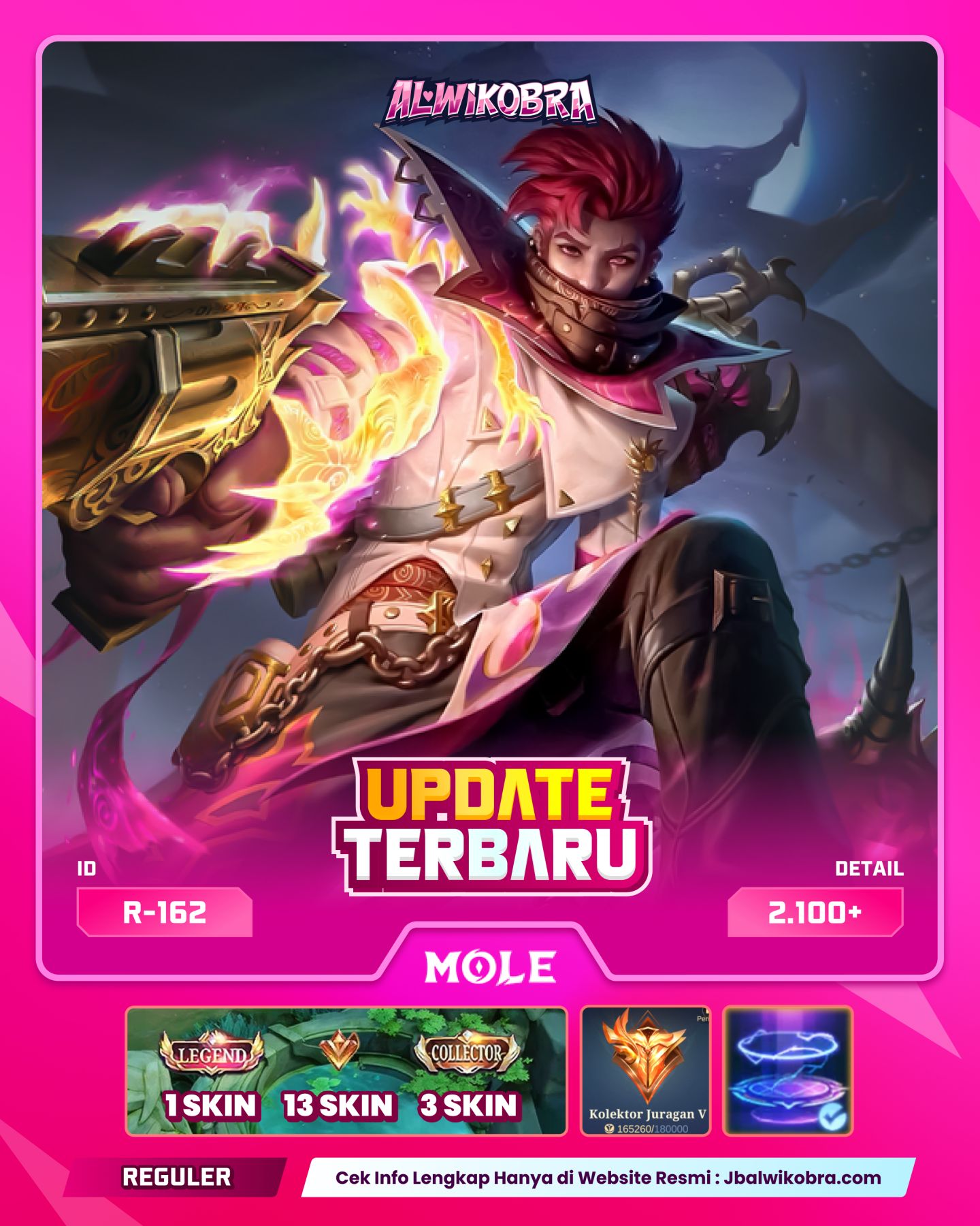 MOBILE LEGEND R162