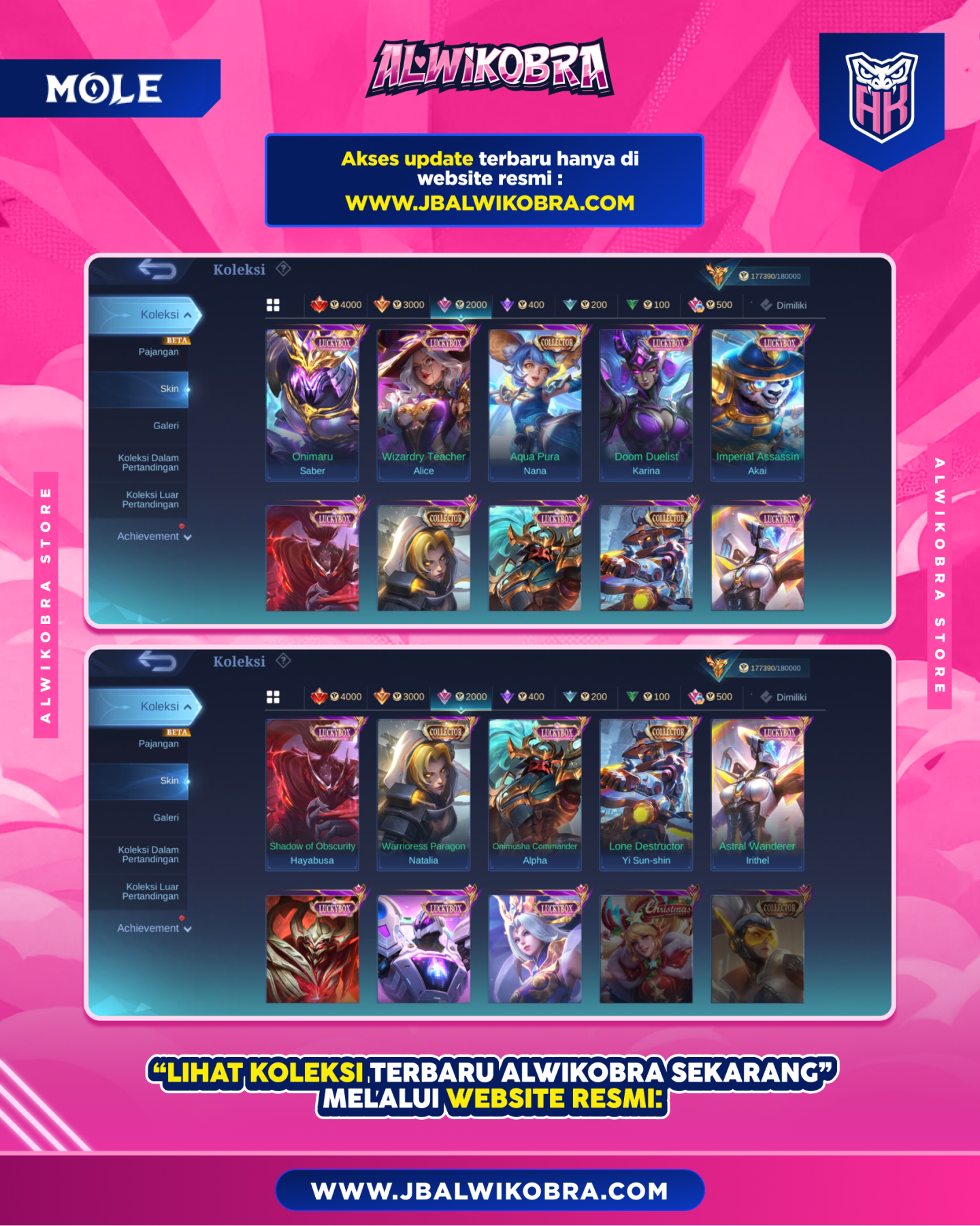 MOBILE LEGEND R163 5