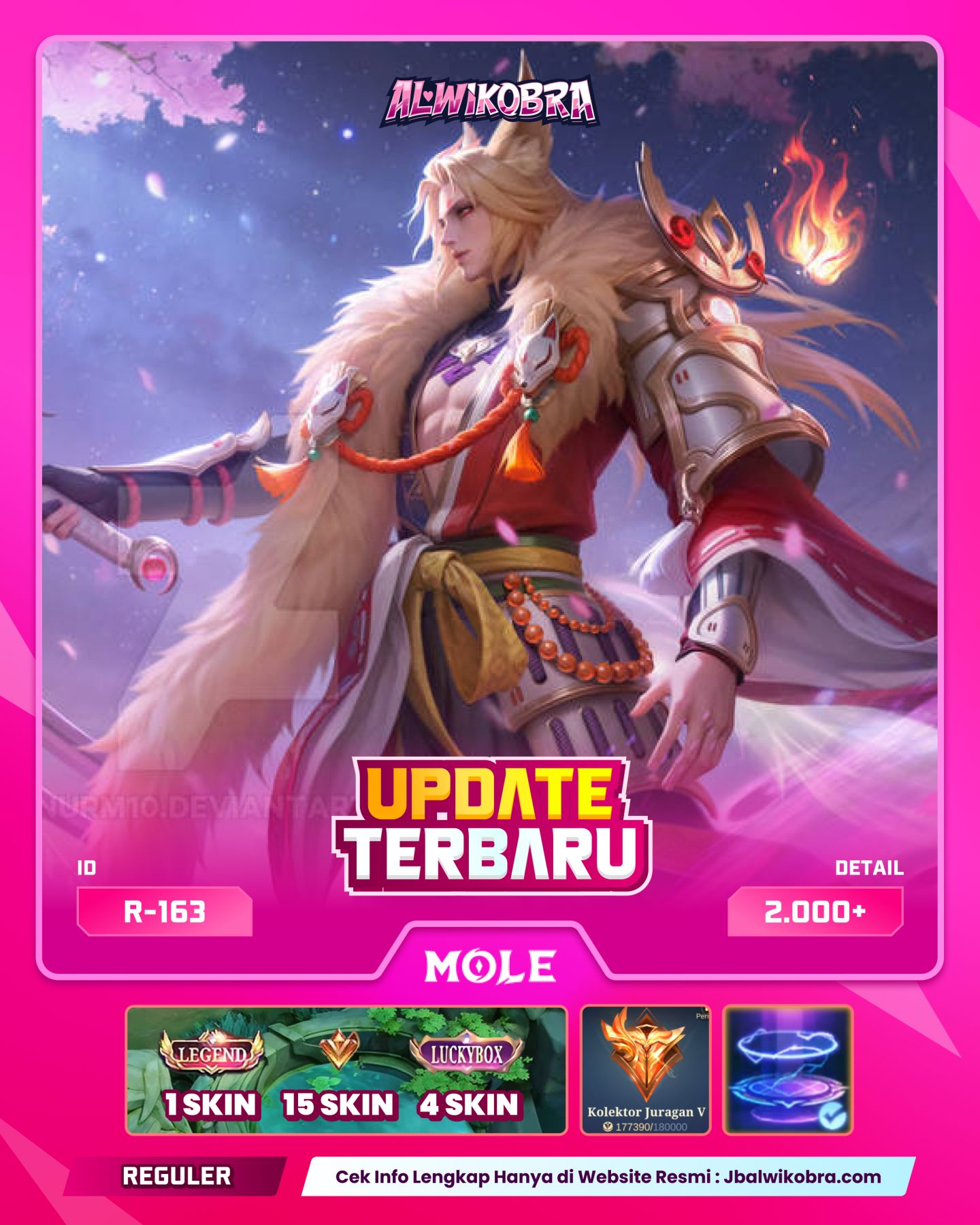 MOBILE LEGEND R163