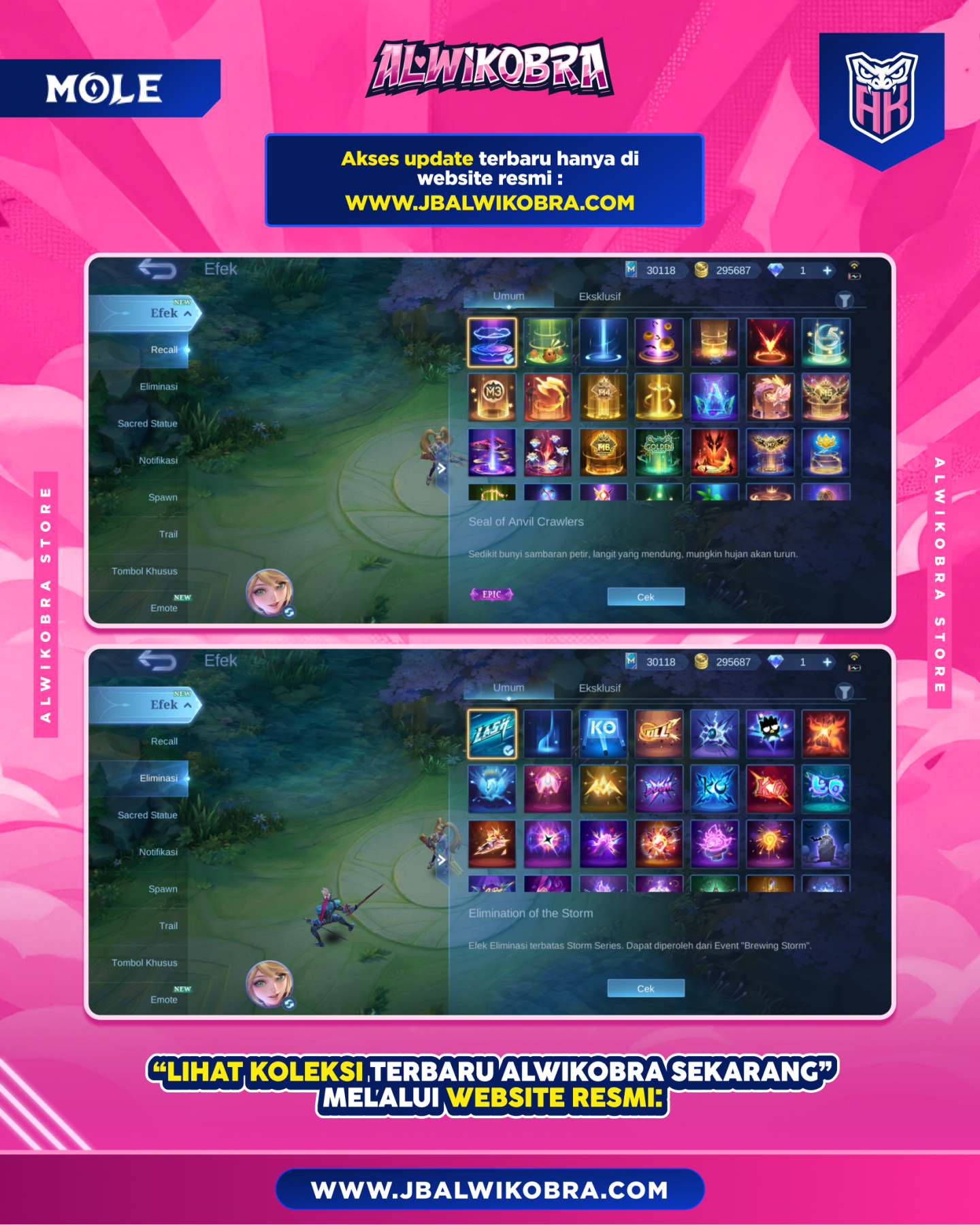 MOBILE LEGEND R163 9