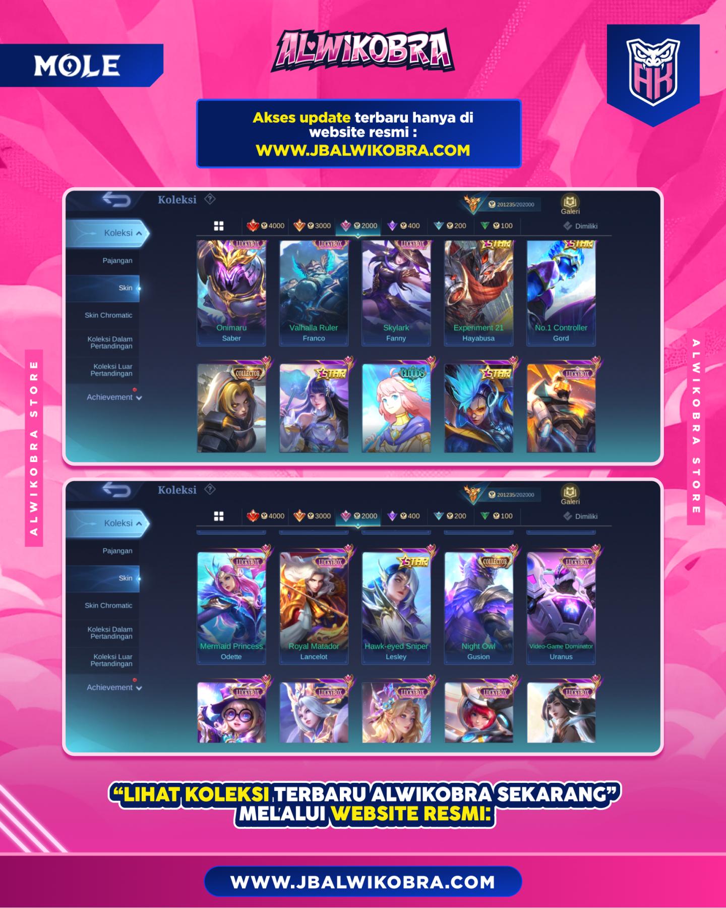 MOBILE LEGEND R164 5