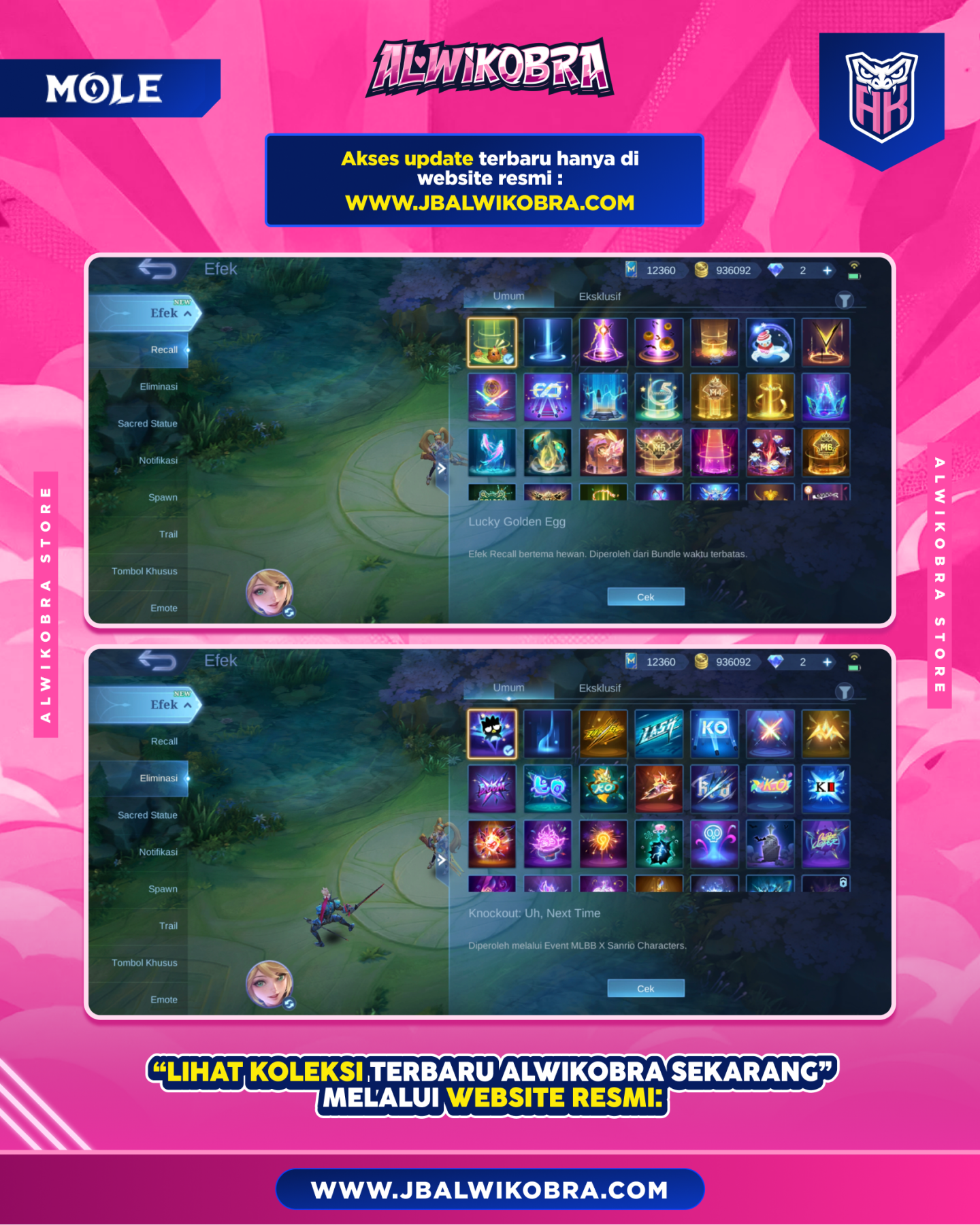 MOBILE LEGEND R164 9