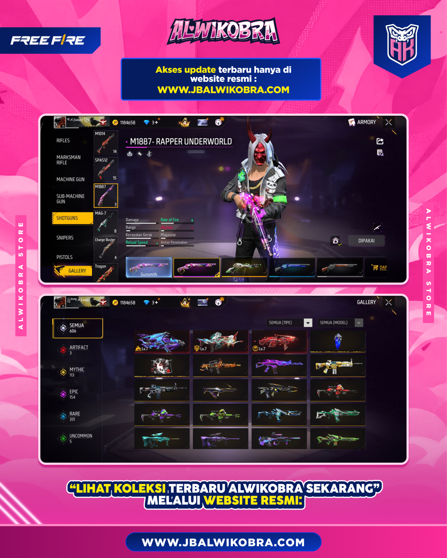 FREE FIRE RR97 8