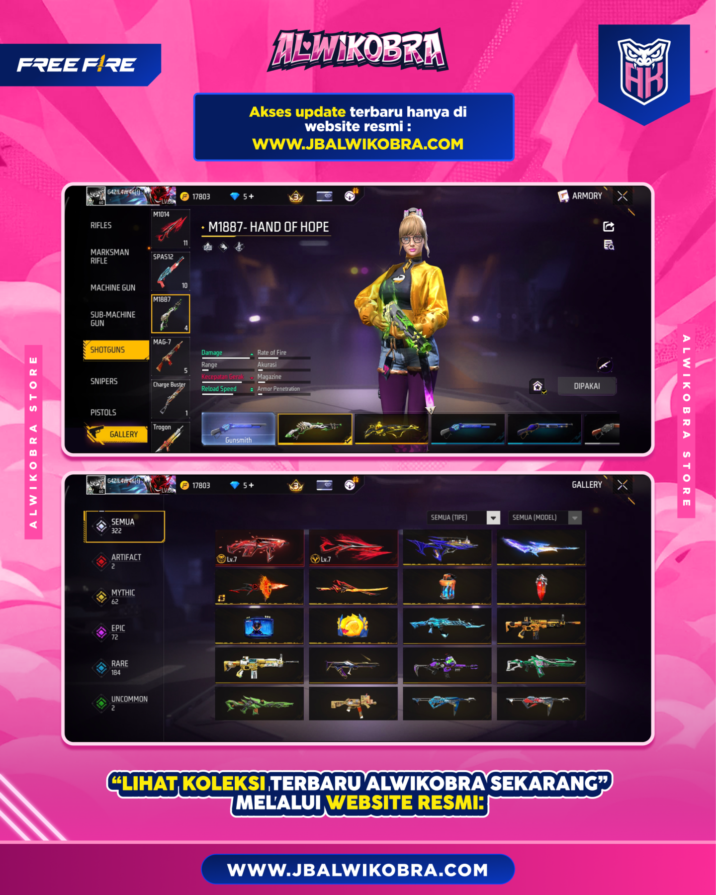 FREE FIRE RR98 8