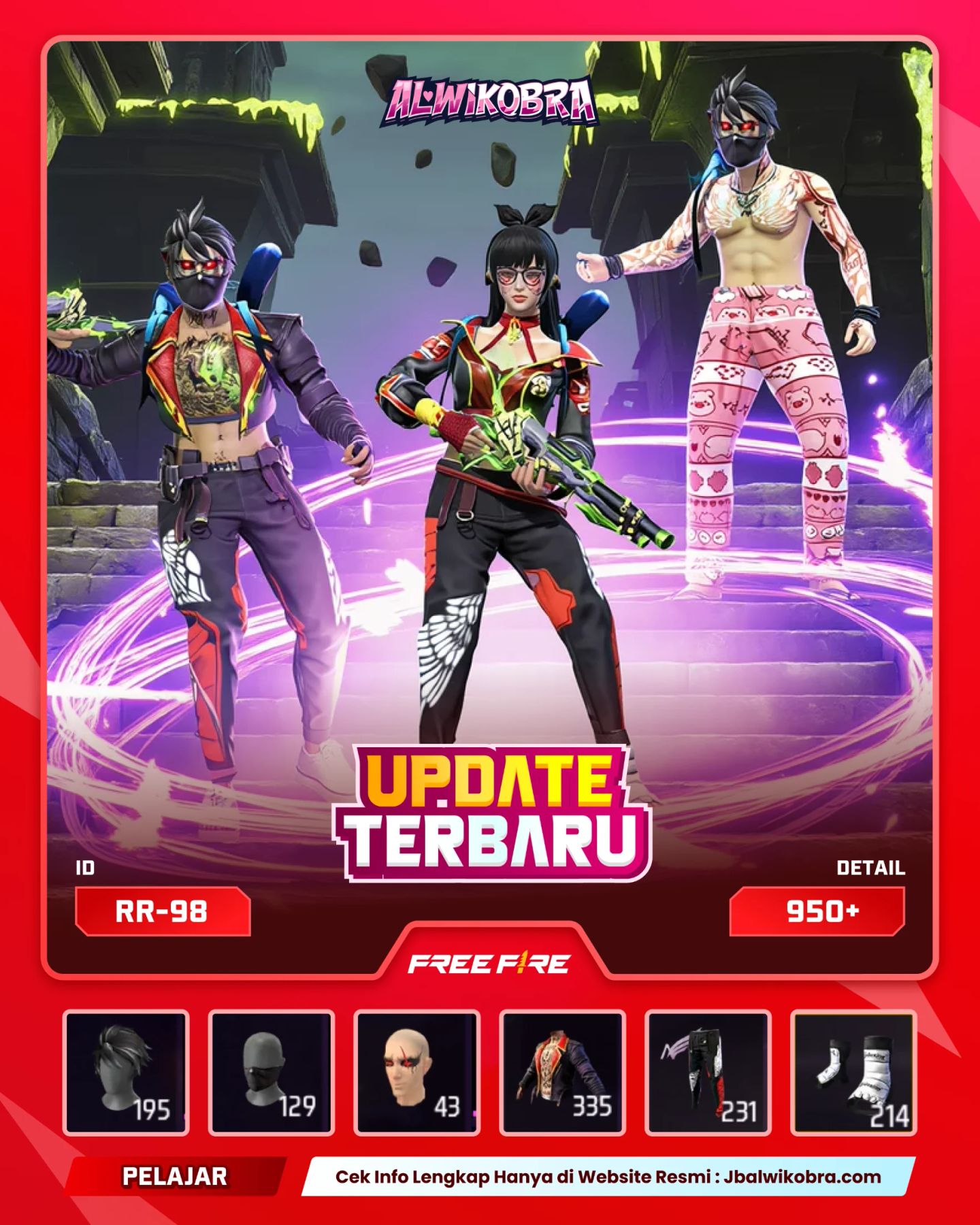FREE FIRE RR98