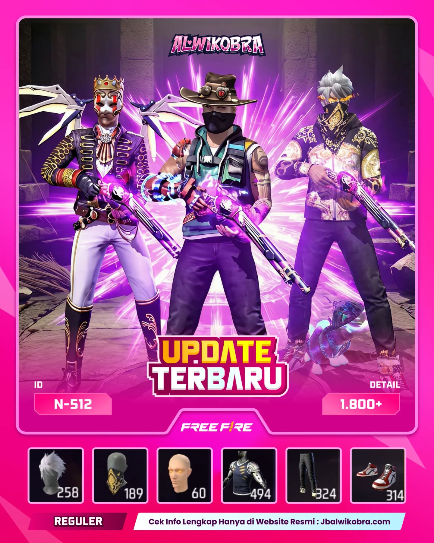 FREE FIRE N512