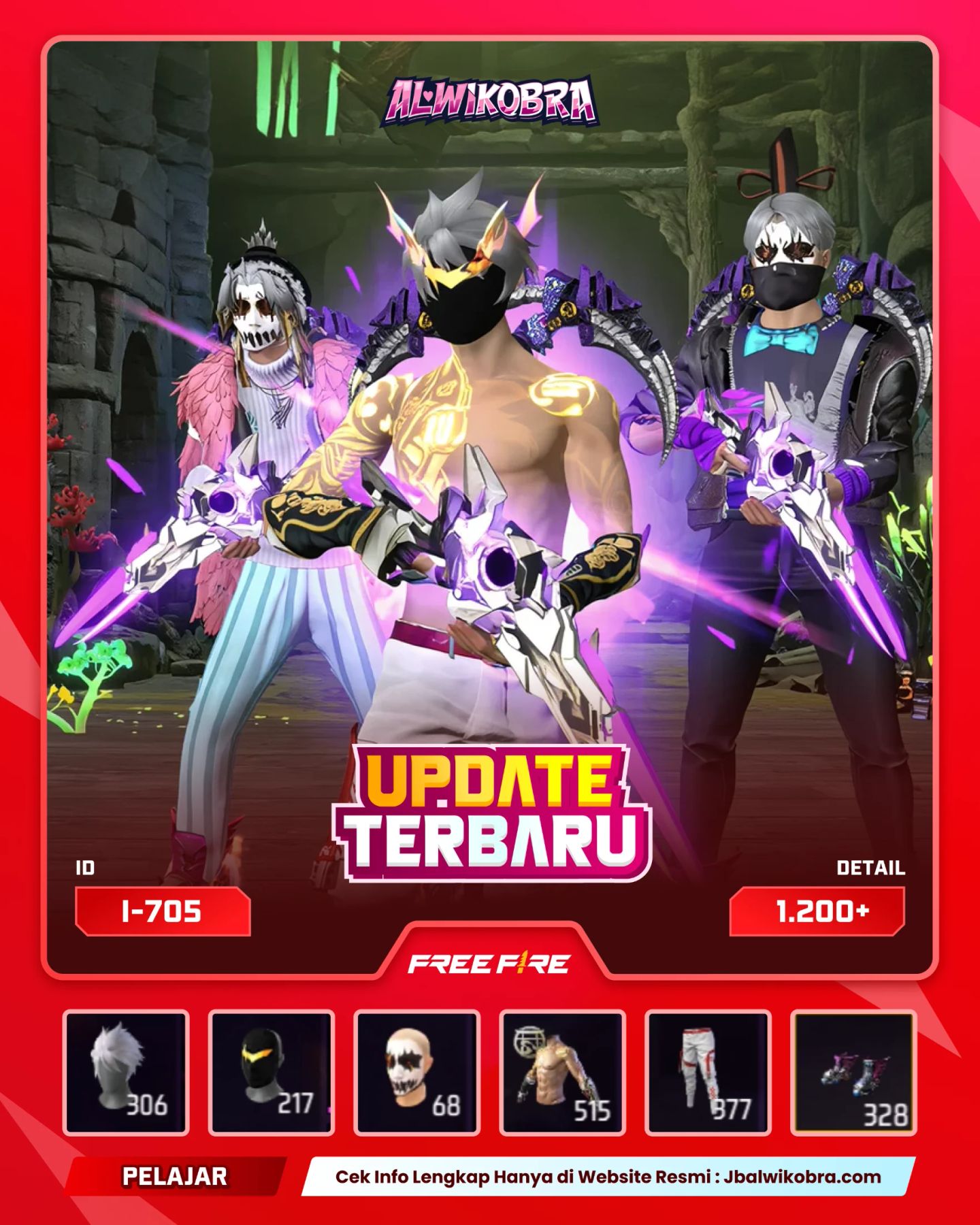 FREE FIRE 705 i