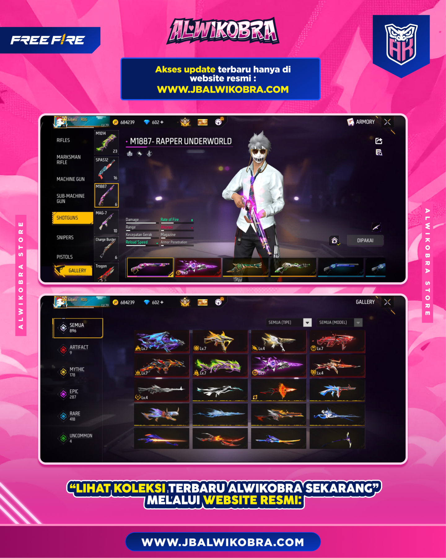 FREE FIRE 711 I 8