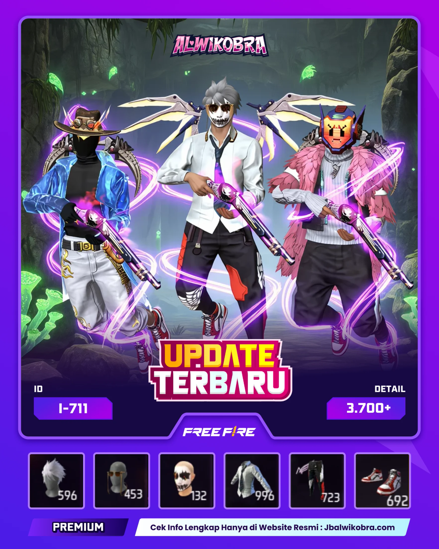 FREE FIRE 711 I