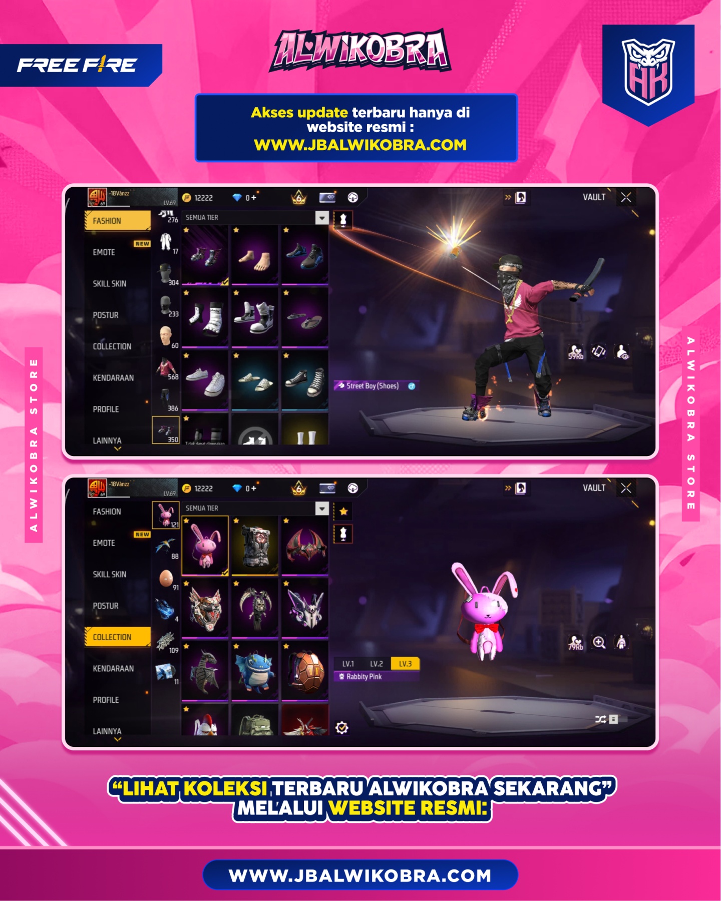FREE FIRE 718 i 7