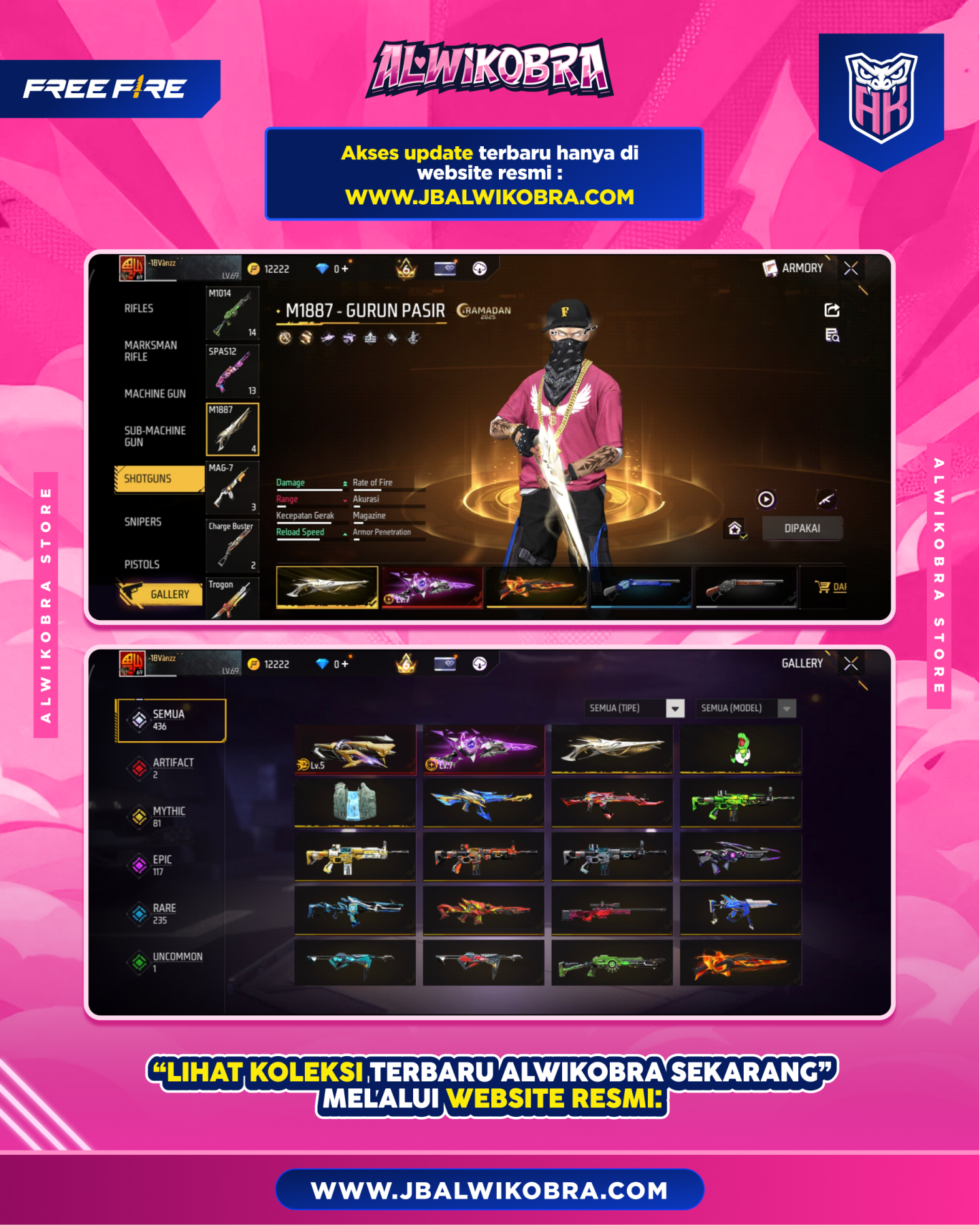 FREE FIRE 718 i 8