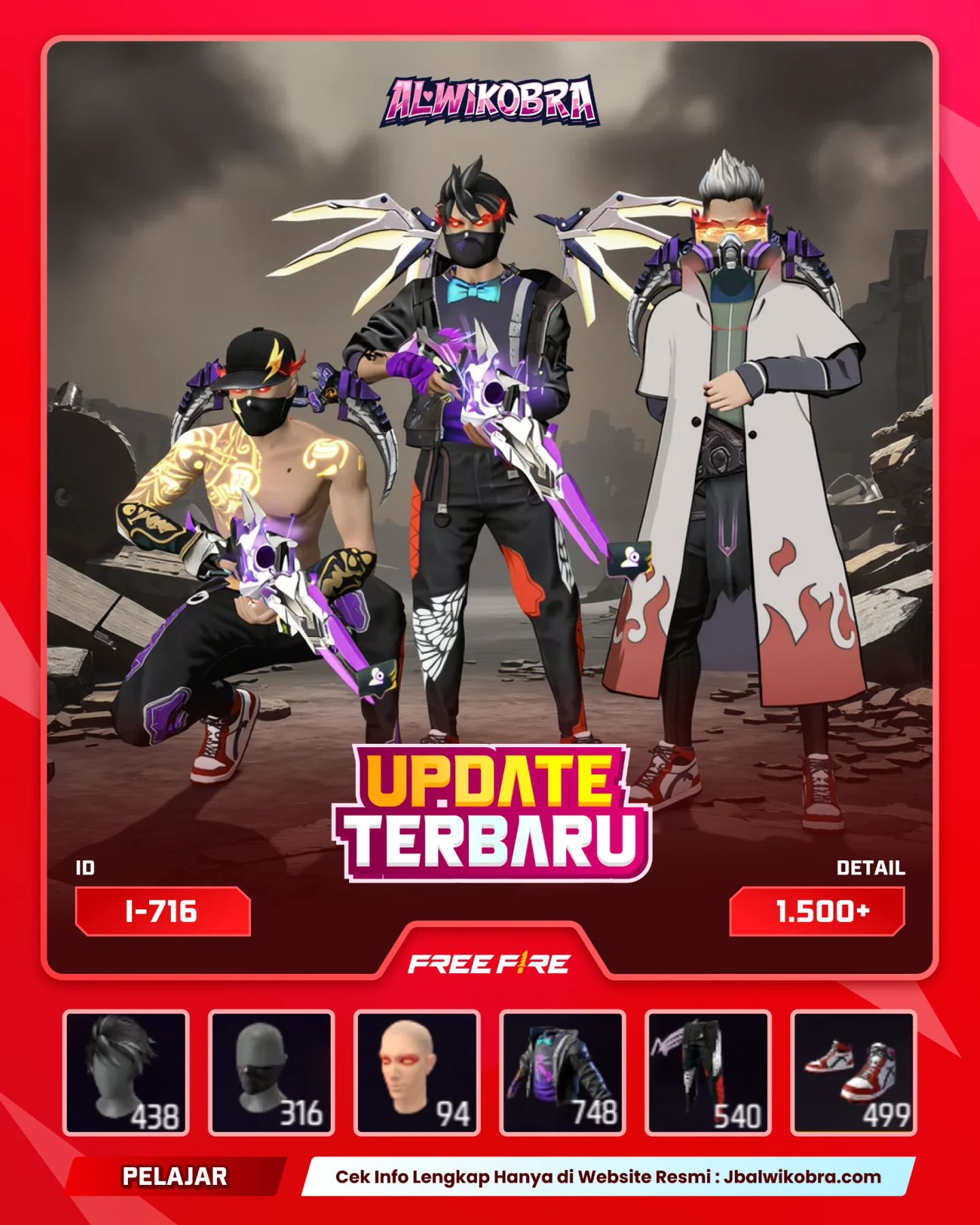 FREE FIRE 716 I