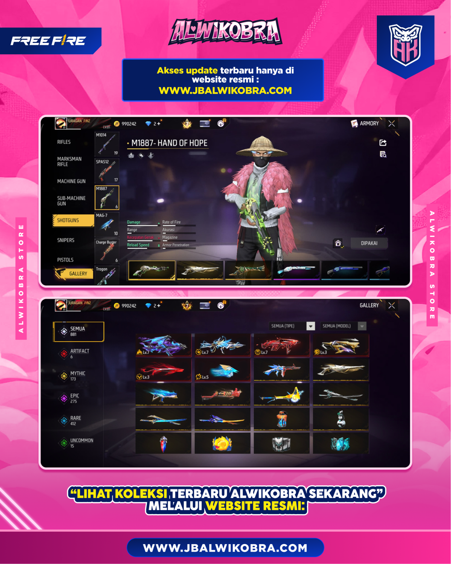 FREE FIRE 720 I 8