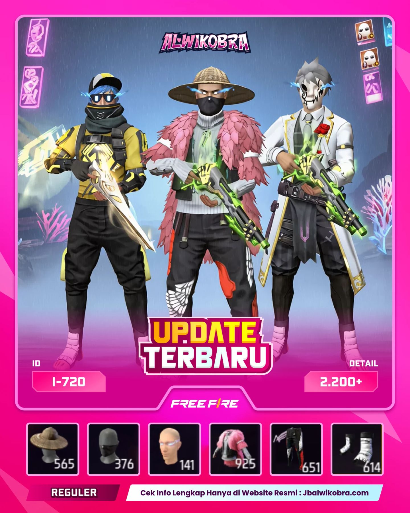 FREE FIRE 720 I