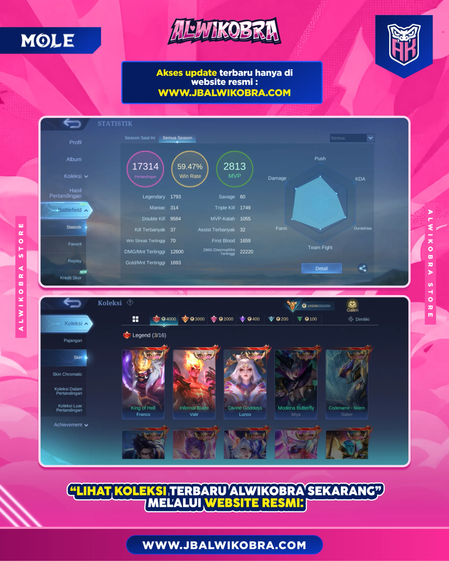 MOBILE LEGEND R166 3
