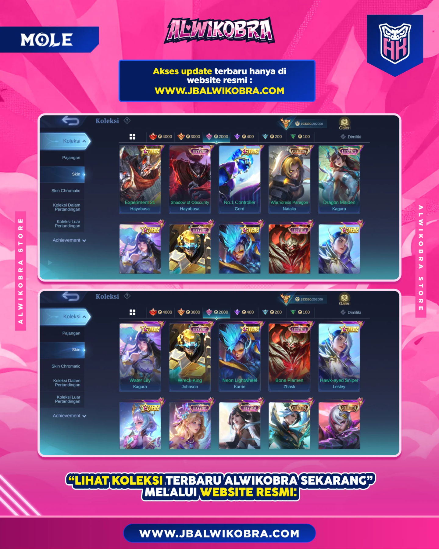MOBILE LEGEND R166 6