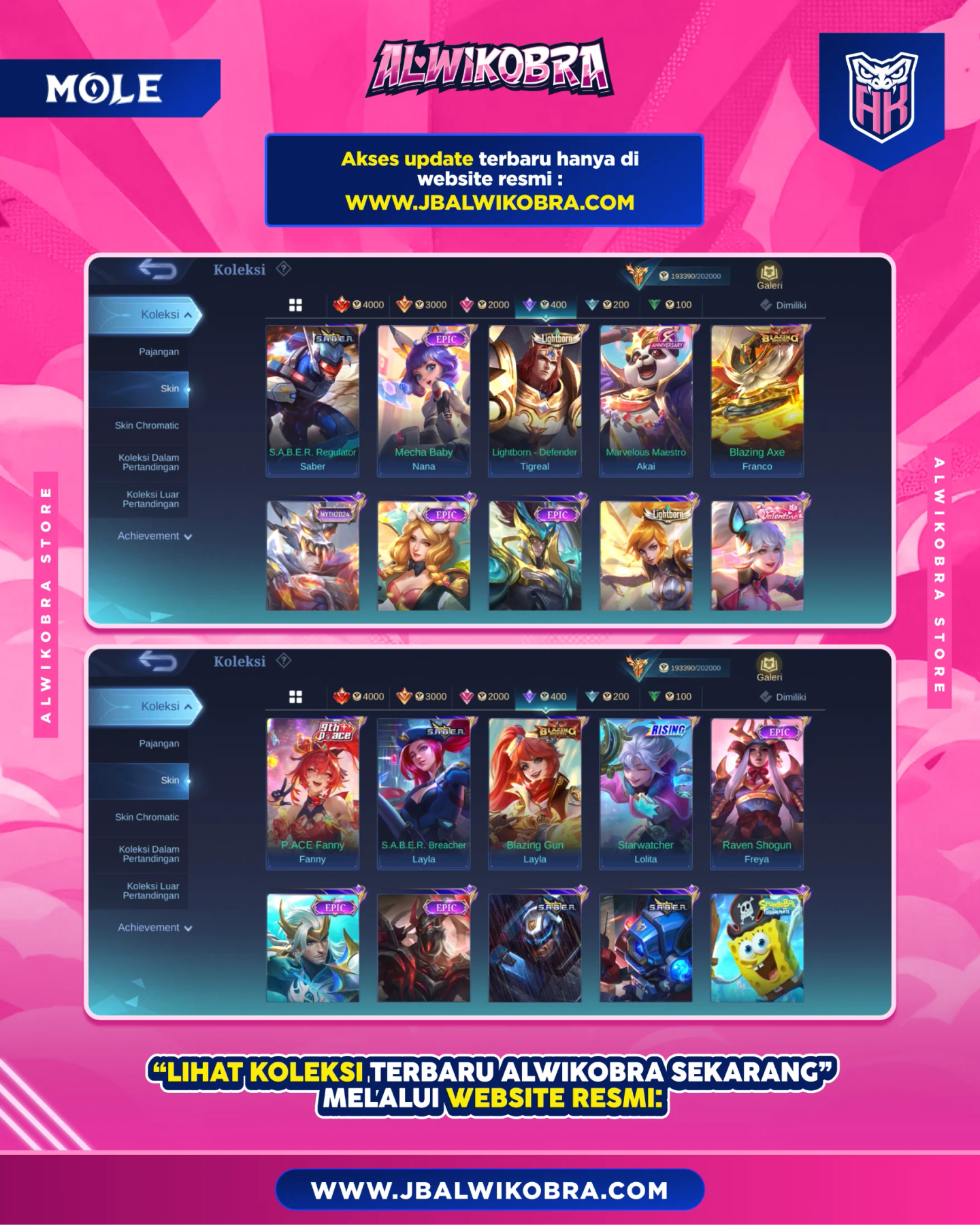 MOBILE LEGEND R166 7