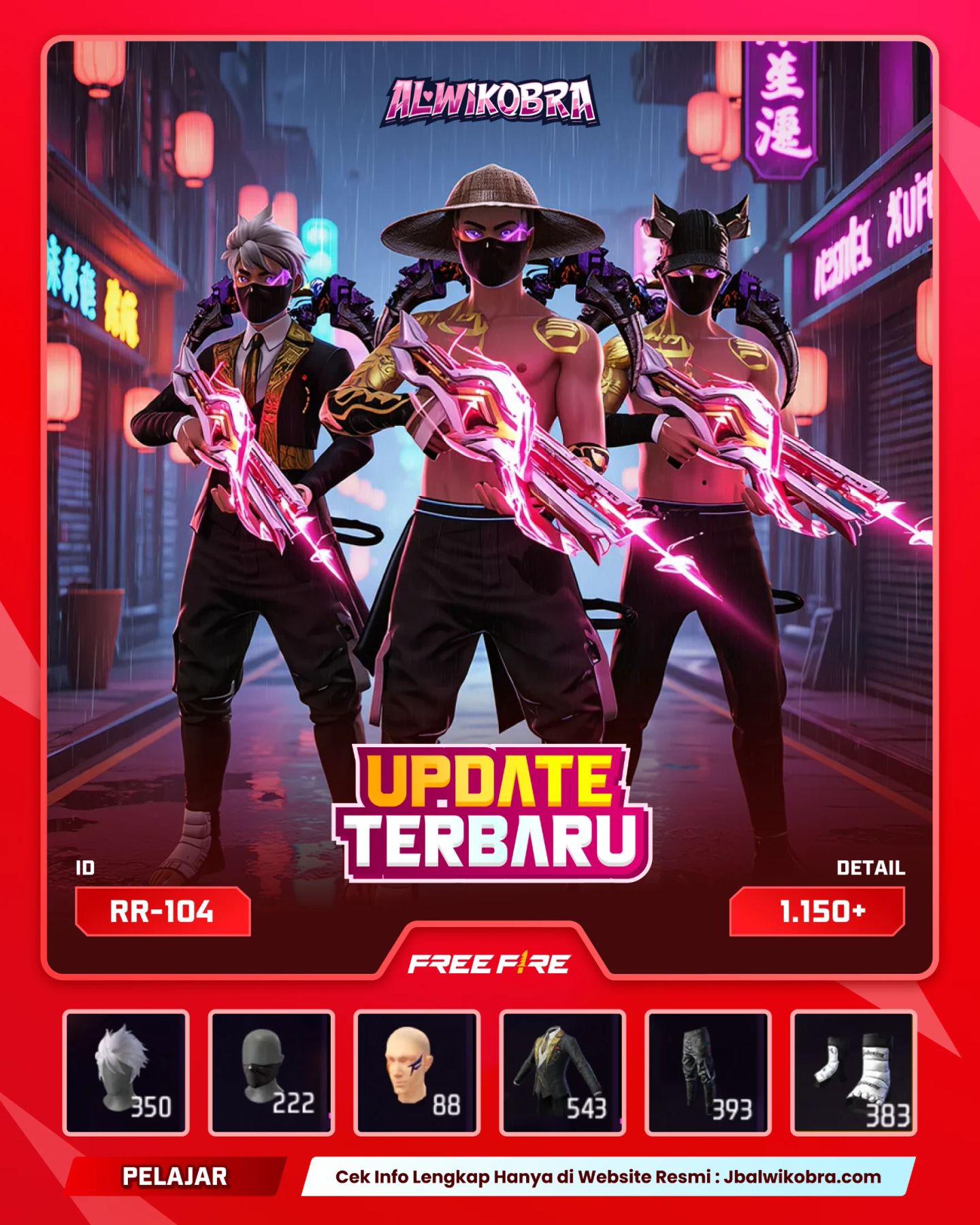 FREE FIRE RR104