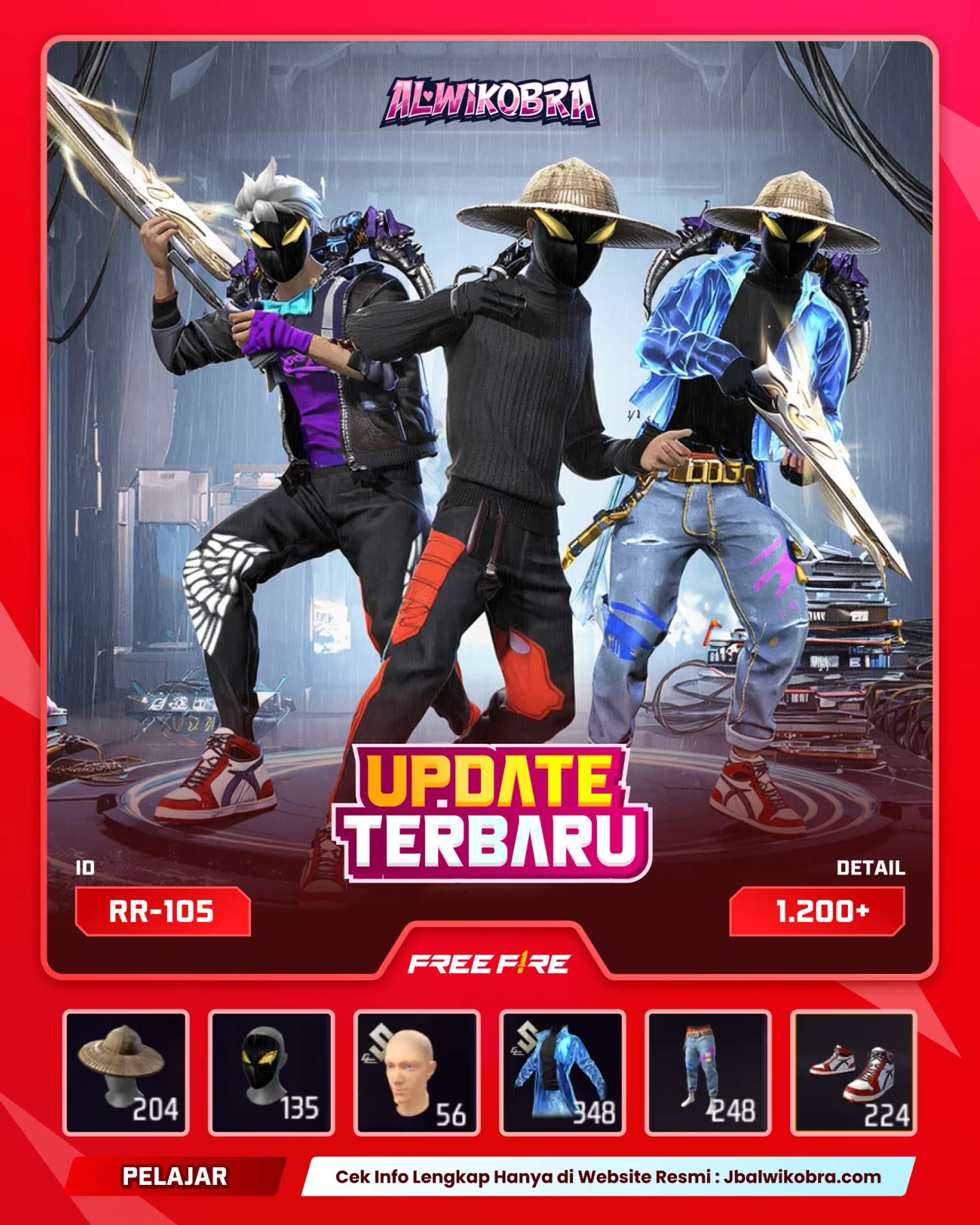 FREE FIRE RR105