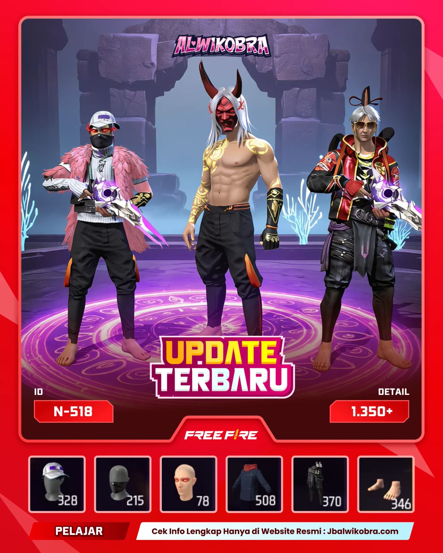 FREE FIRE N518