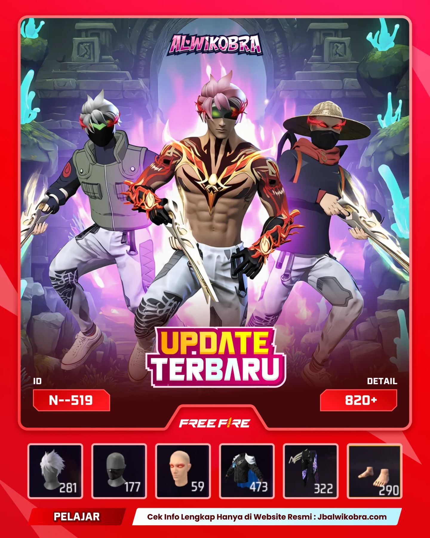 FREE FIRE N519