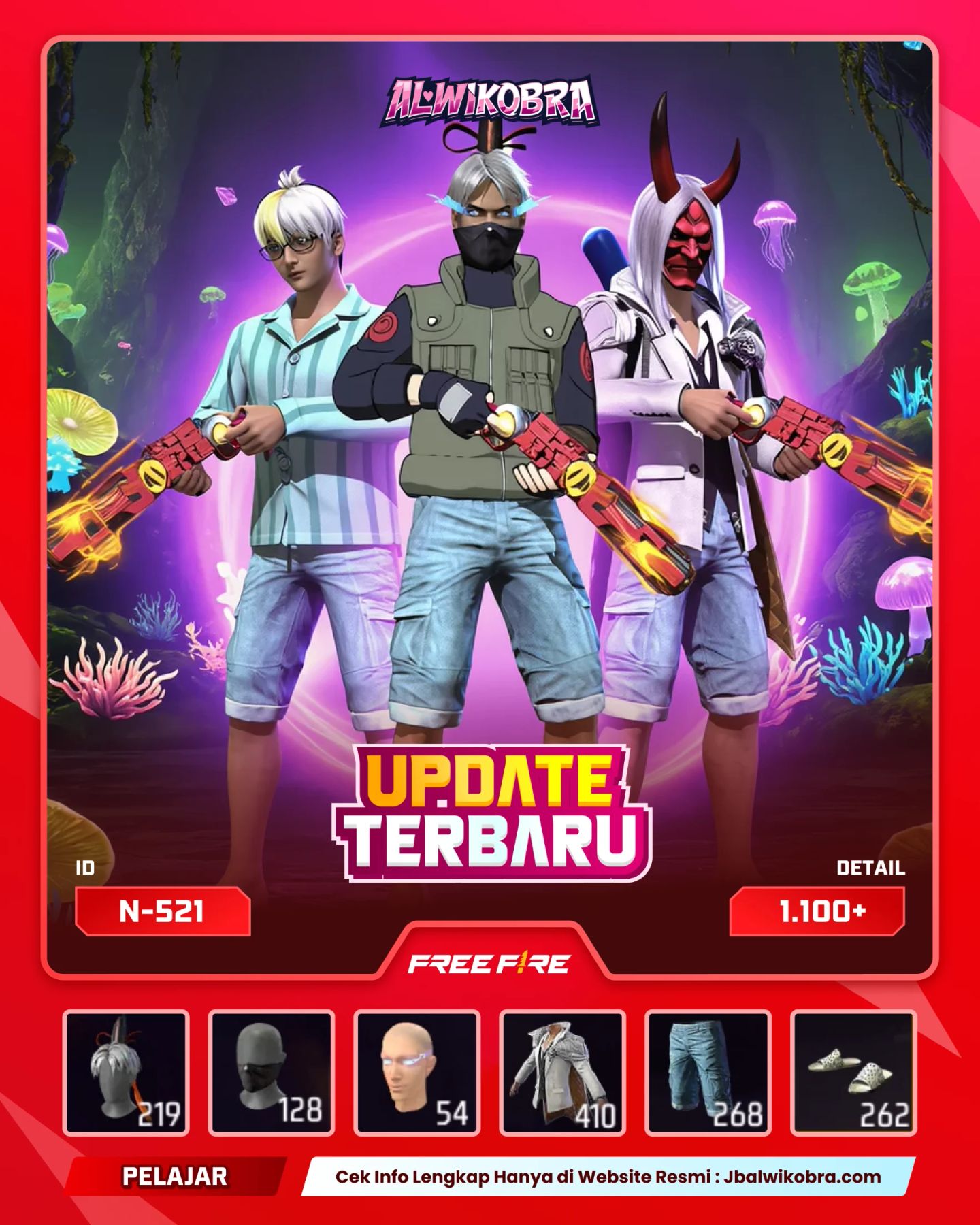 FREE FIRE N521