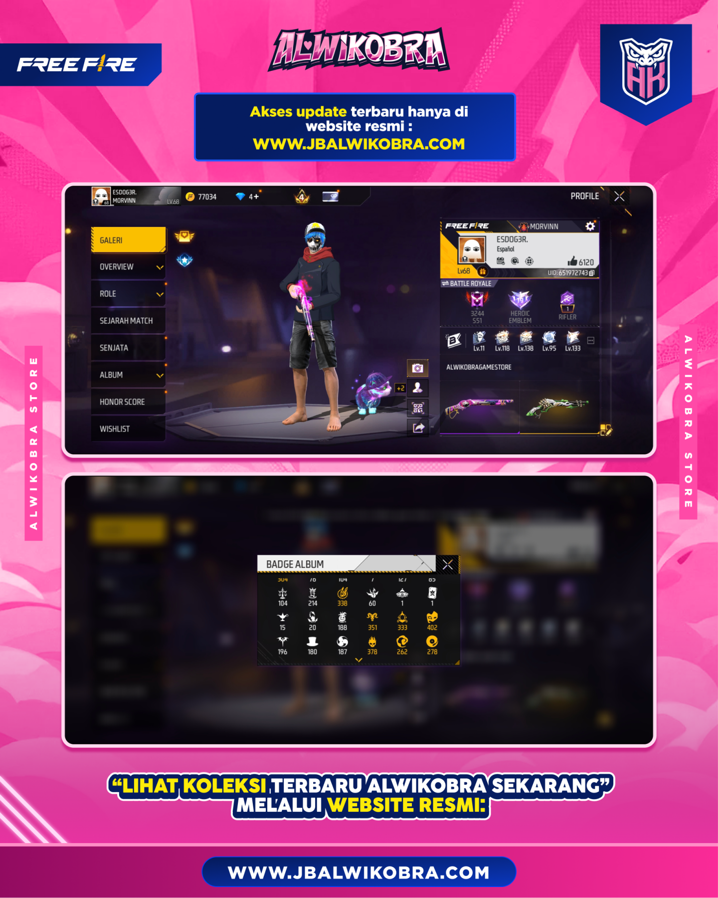 FREE FIRE N522 2