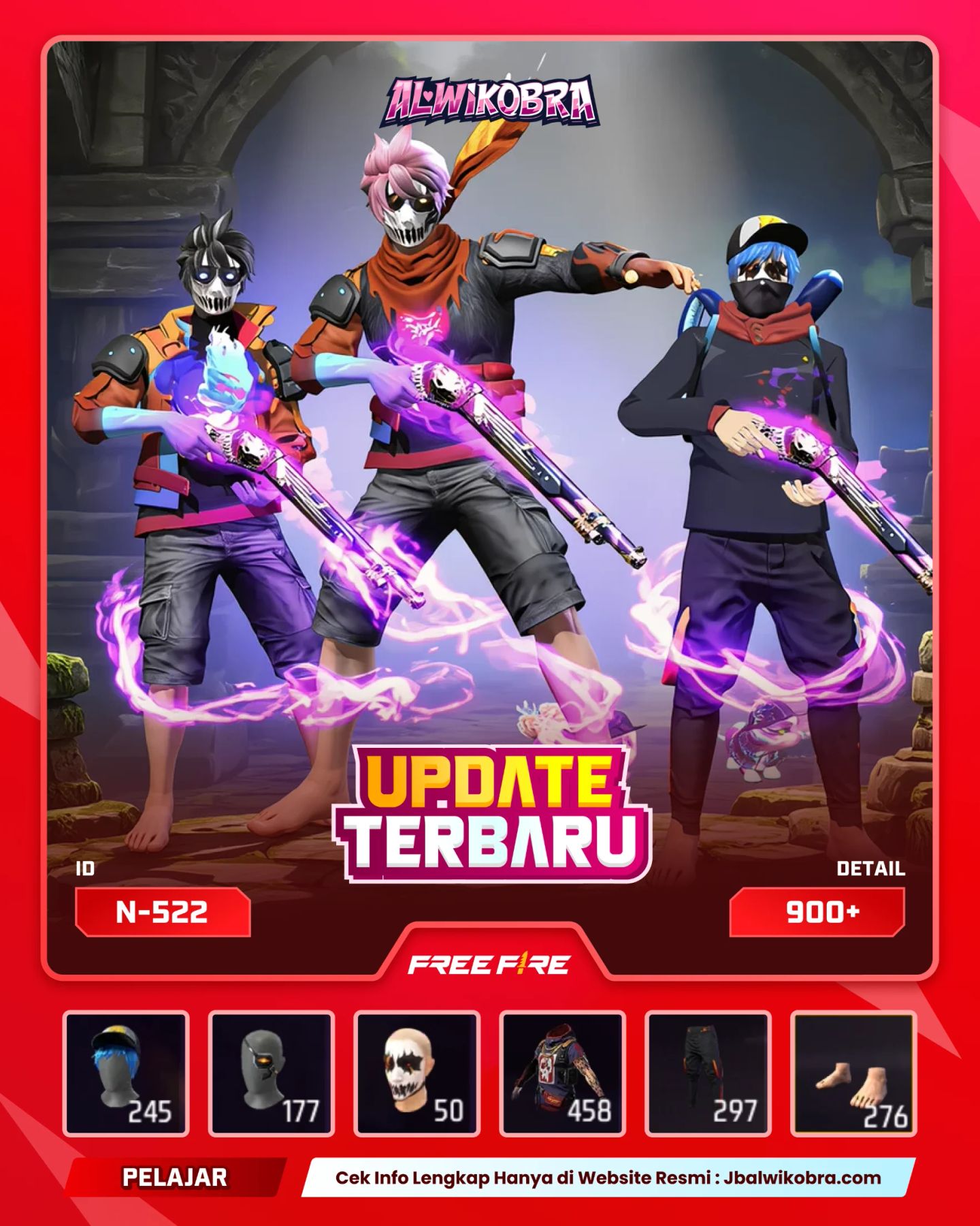 FREE FIRE N522