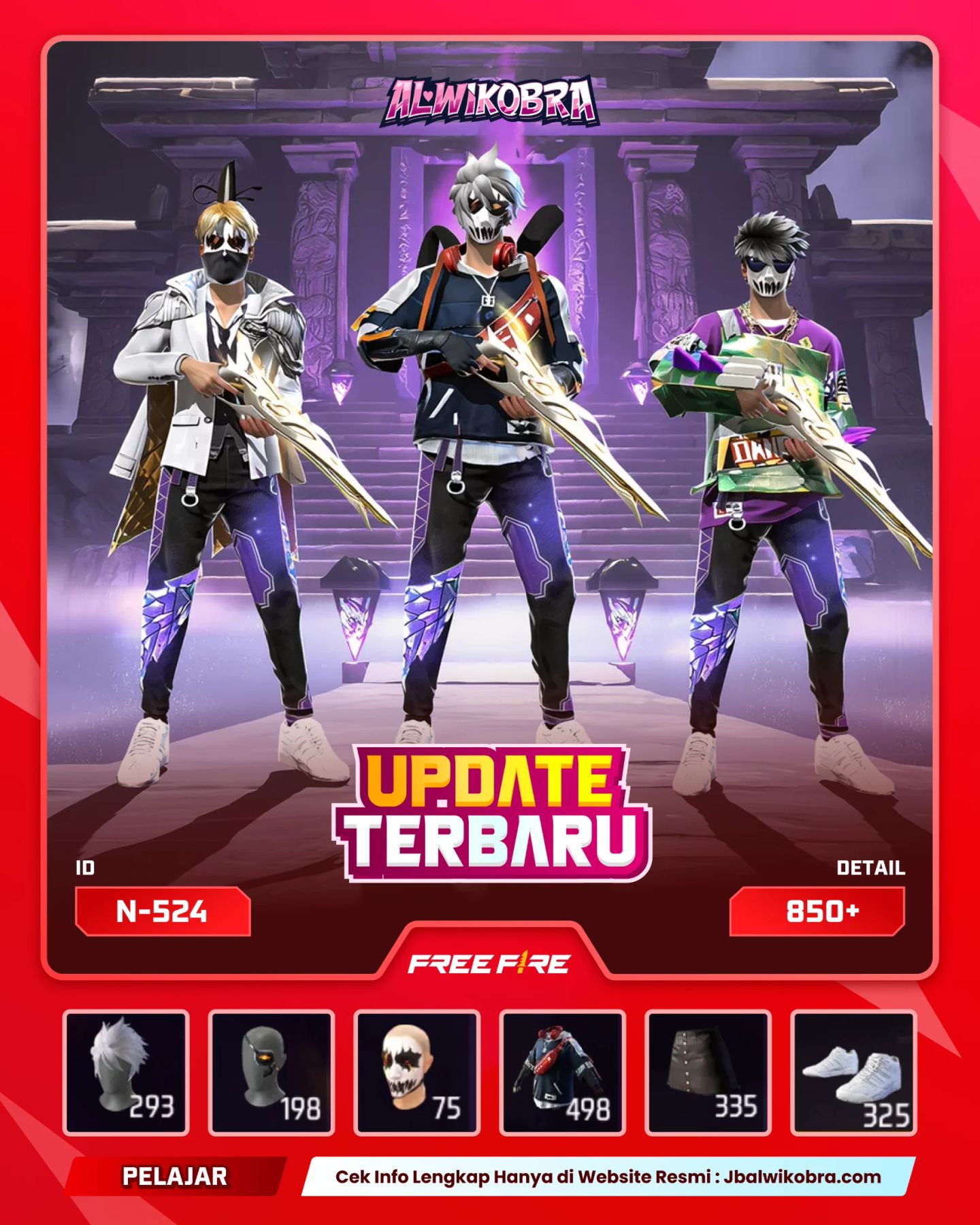 FREE FIRE N524