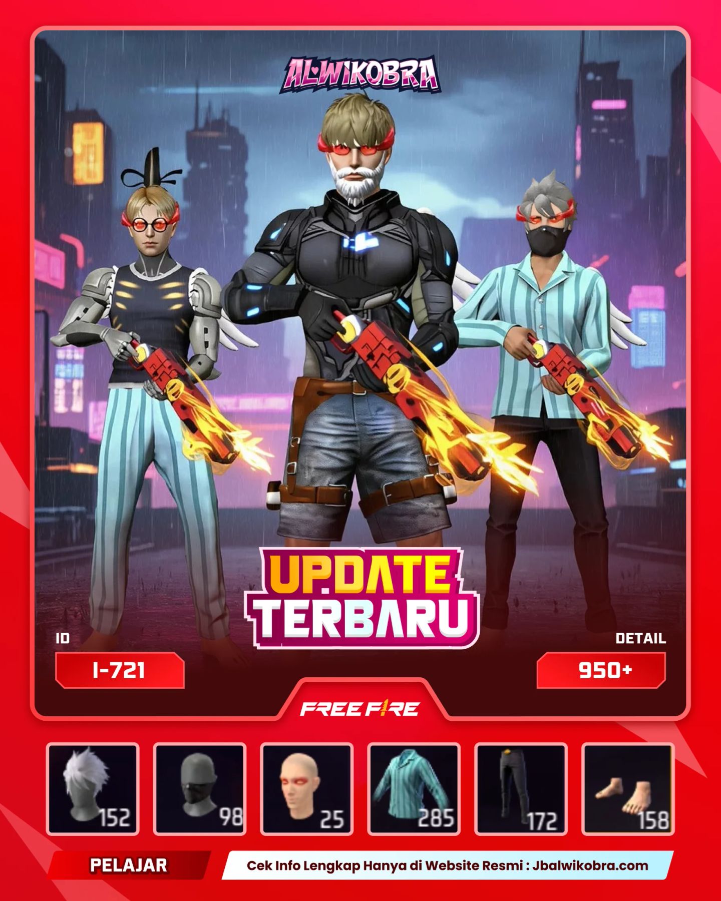 FREE FIRE 721 I