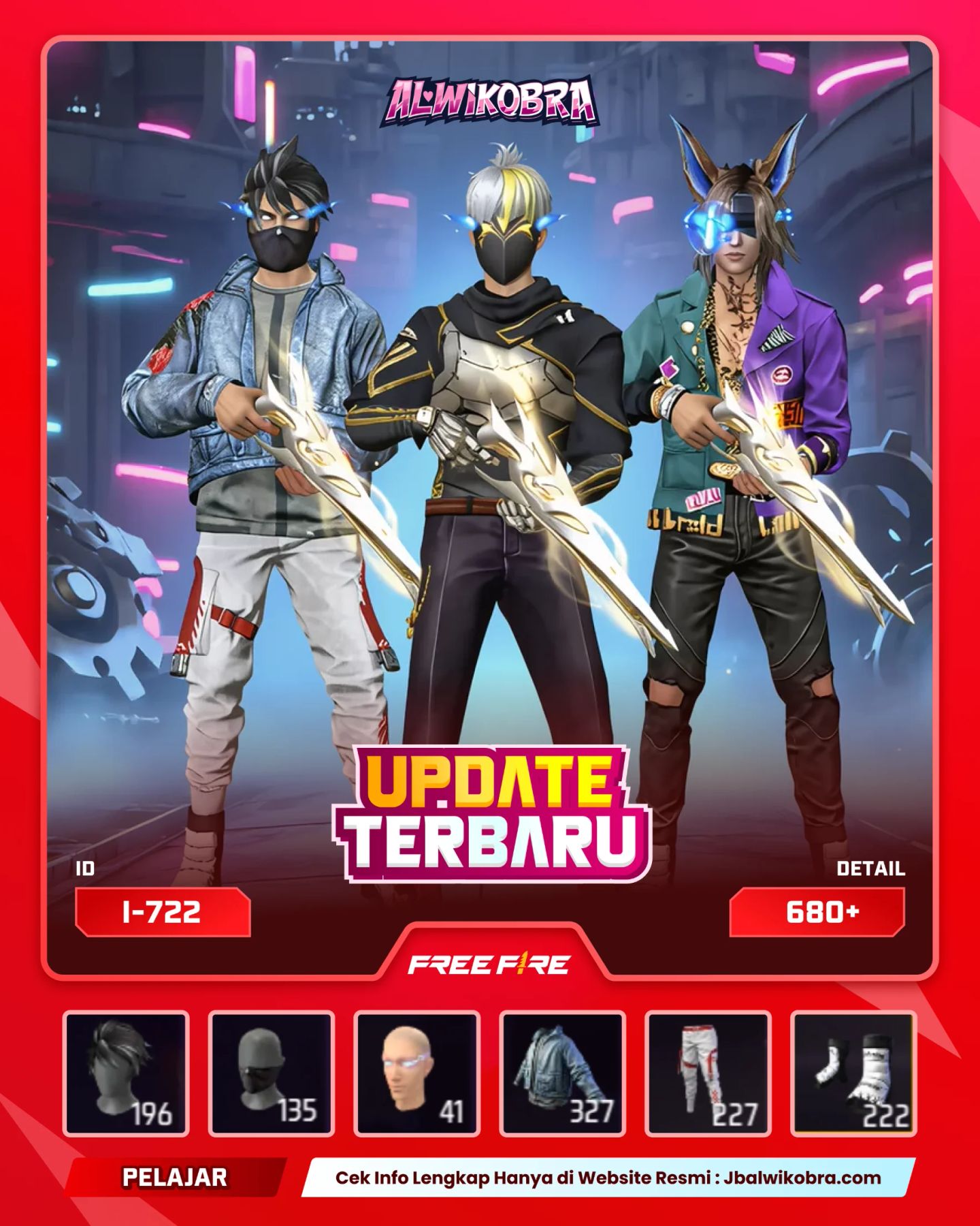 FREE FIRE 722 I