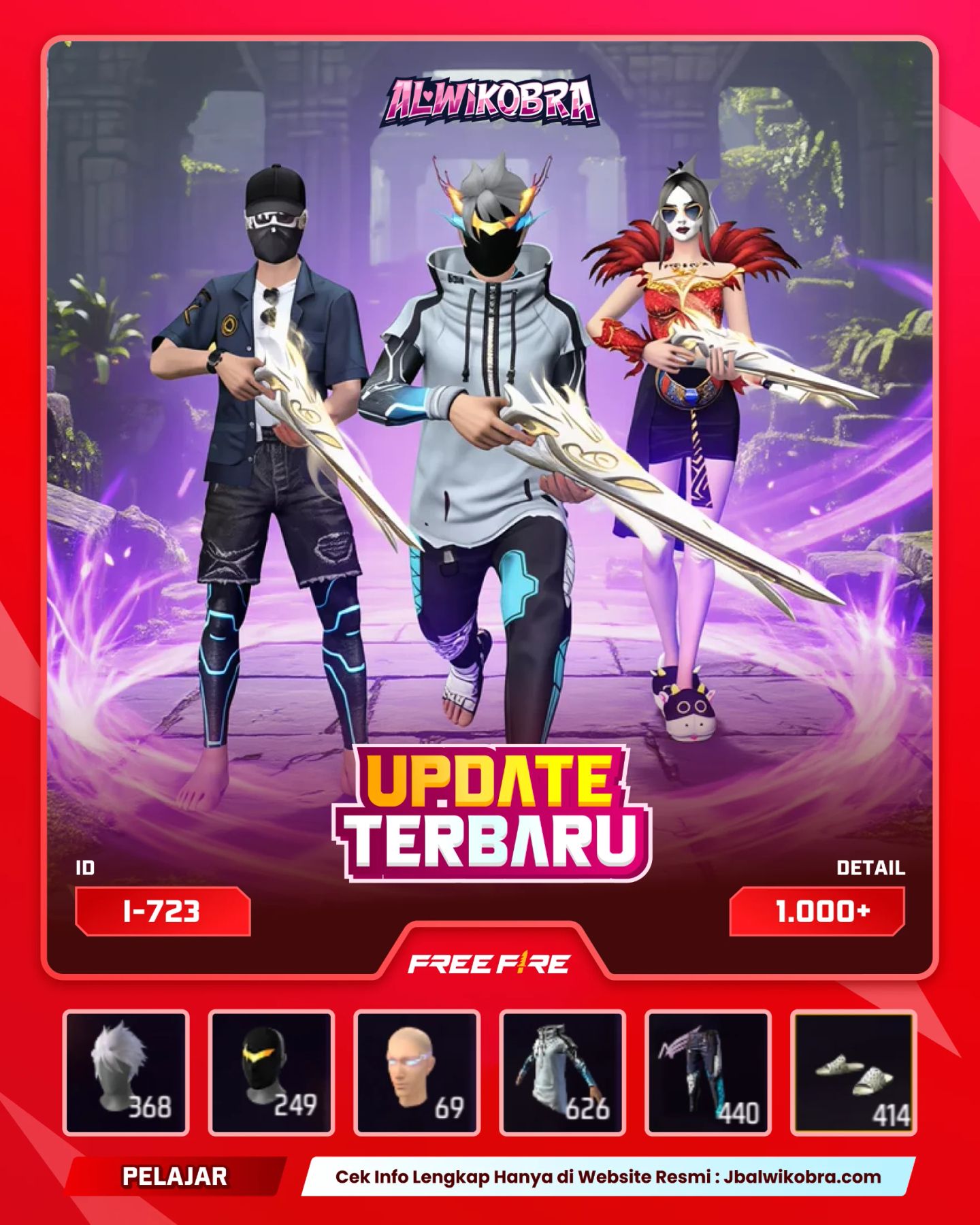 FREE FIRE 723 I